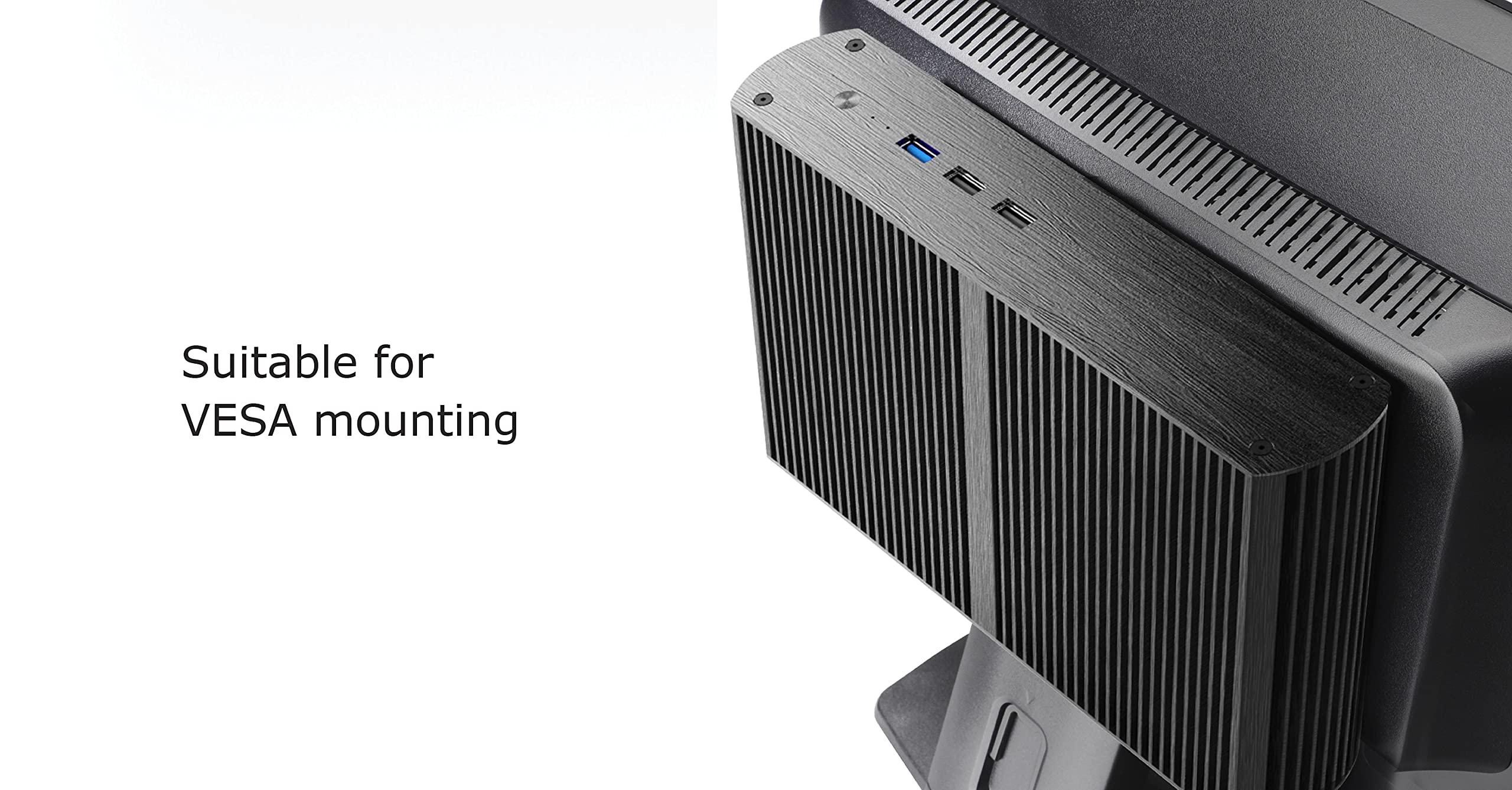 Akasa Tesla Fanless Solid Aluminum Nuc Case Vesa Mountable Nuc07 |  Desertcart Samoa
