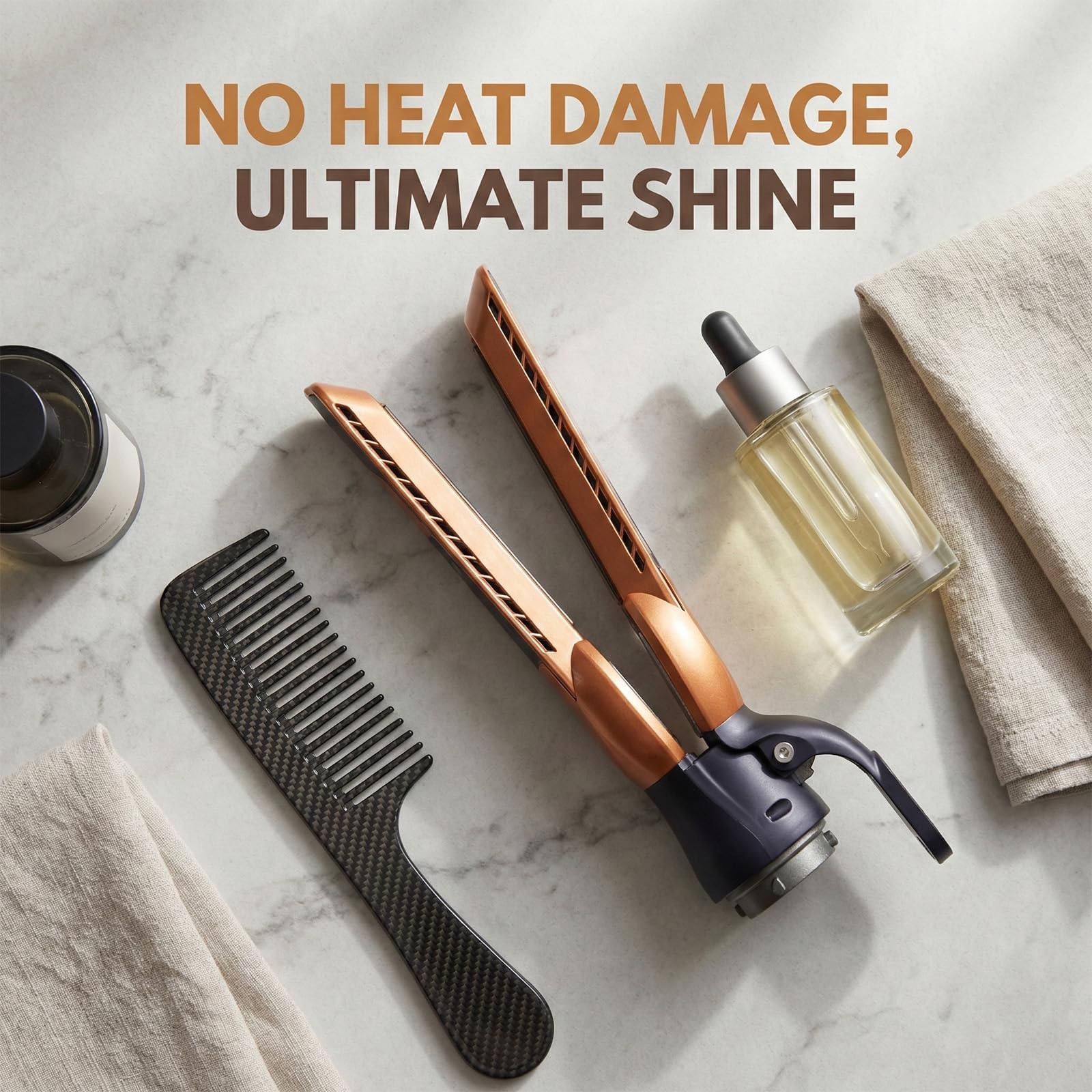 Airflow Accessoire de lissage pour cheveux Dyson Airwrap HS01/HS05/HS08 avec technologie à air froid réduit les dommages causés par la chaleur sans plaques chauffantes