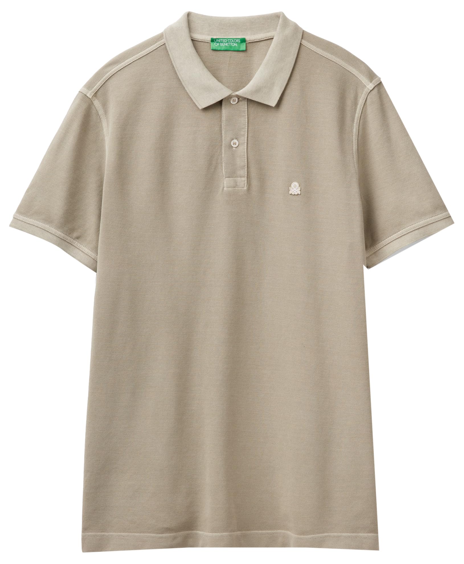 United Colors Of Benetton Men's Green Maglia Polo M/M 3089U301k Polo Shirt, Small, S