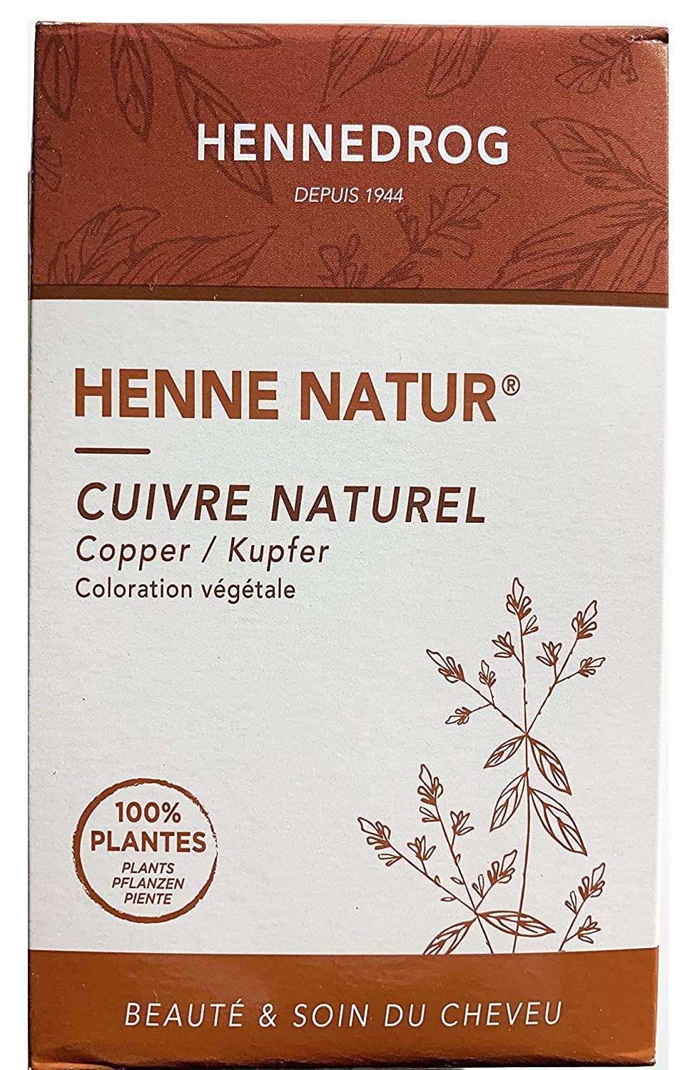 Henna Copper Shimmer Henné Natural Copper – Pack of 3