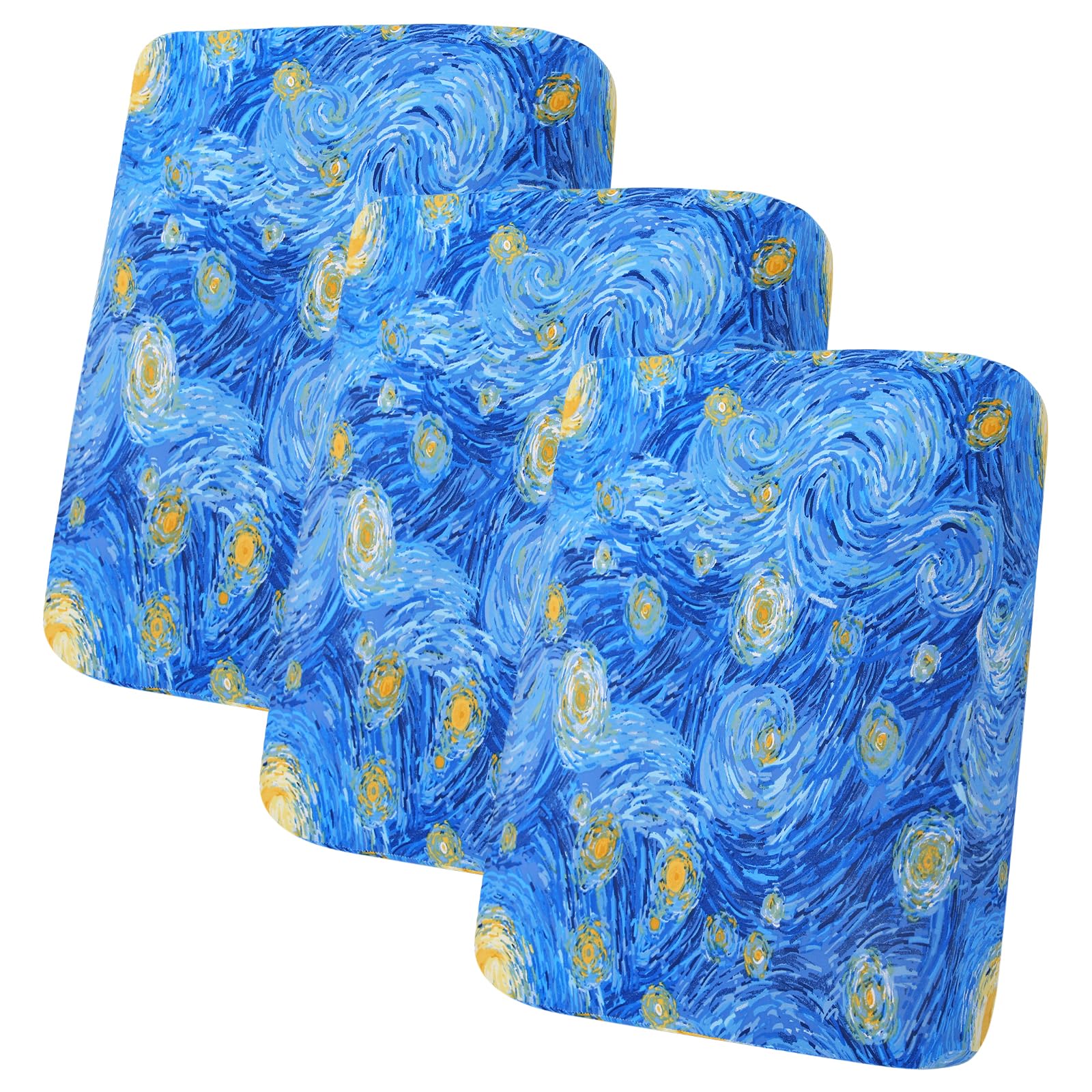 hyha Printed Couch Cushion Covers, Floral Sofa Covers Washable for 3 Cushion Couch, Stretch Pattern Outdoor Cushion Covers for Patio Furniture with