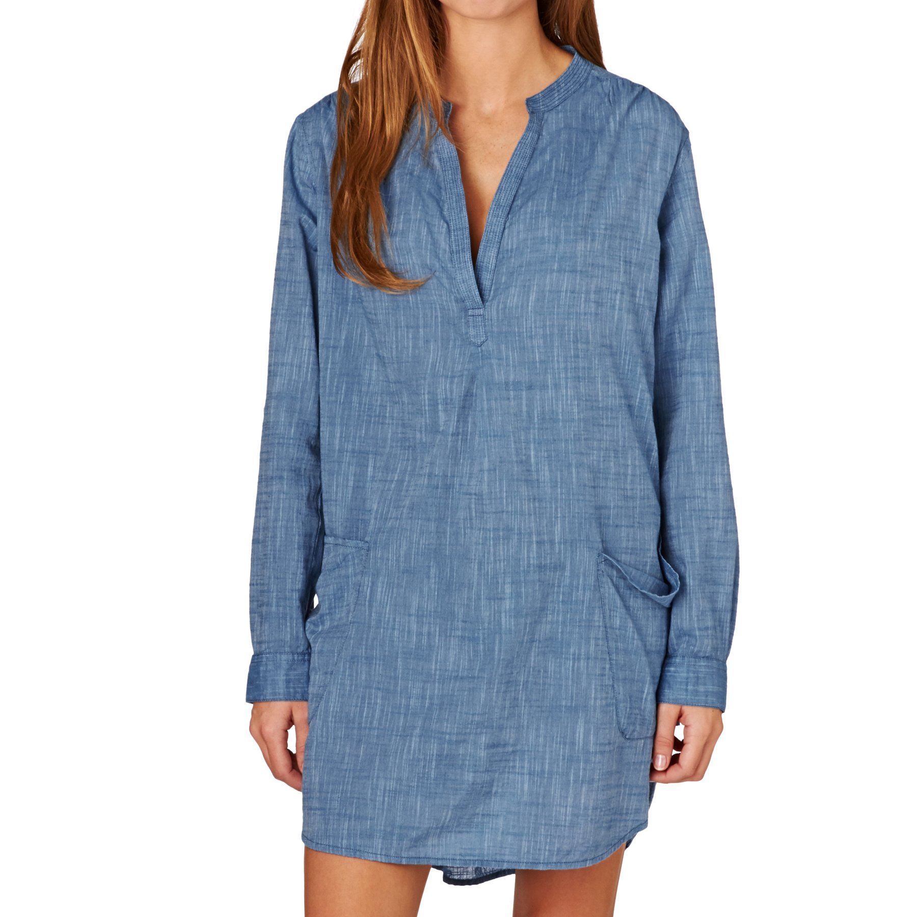 Seafolly Beach Basics Boyfriend Beach Shirt Cover Up Costumi da Bagno Cover-Up Donna