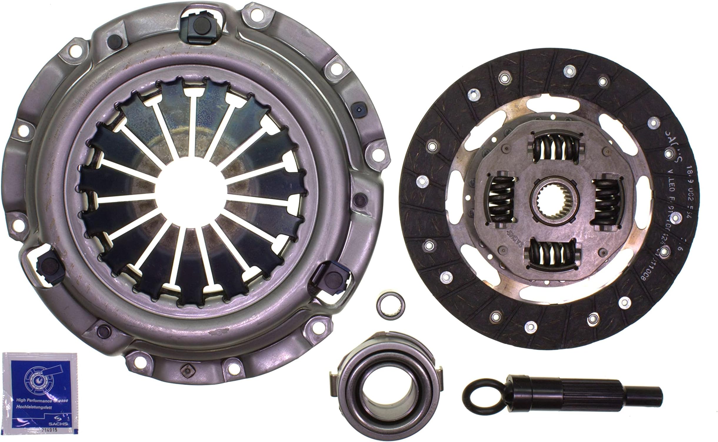 Stage 2 Sport Clutch Kit For 1989-1993 Mazda Miata MX-5 1.6L - Heavy Duty Kevlar, Direct Replacement
