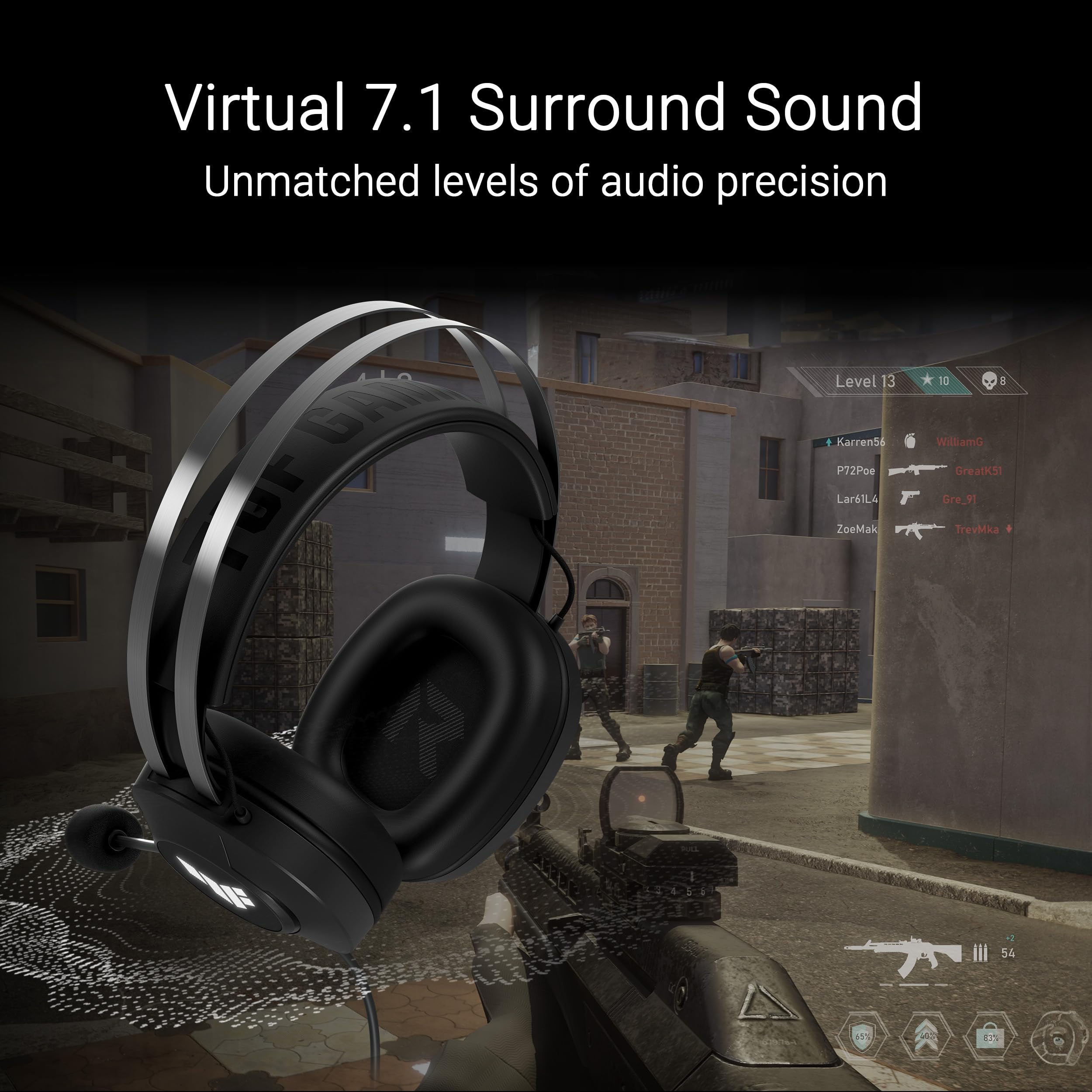 Amazon.com: ASUS TUF Gaming H1 Gen II Wired USB-A Gaming Headset
