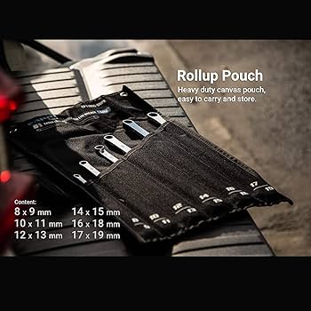 Capri Tools 0 Degree Offset Extra Long Box End Wrench Set