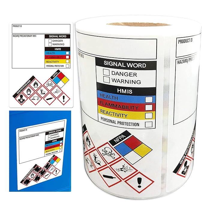Adesivo Di Sicurezza INDIGOS A5 'Spillage Bio Hazard', Divertente Per Ufficio E Laboratorio, 150x200 Mm