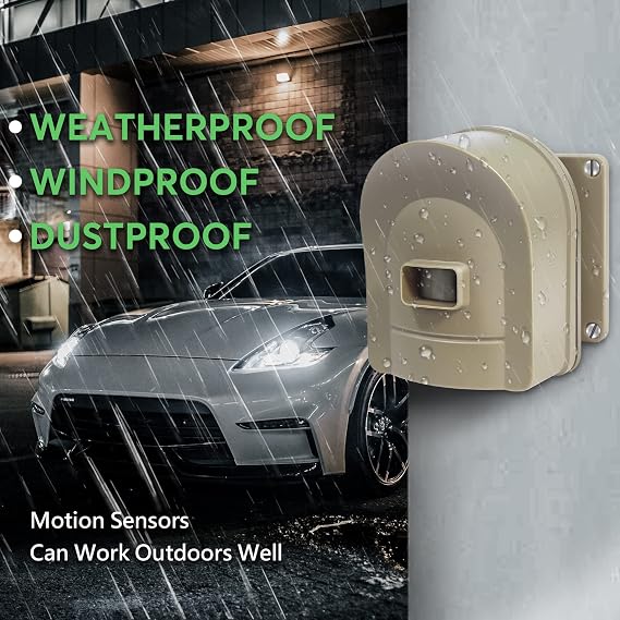 Supplemental Hosmart Driveway Alarm Sensor (1 Yellow Sensor Only, No Receiver)