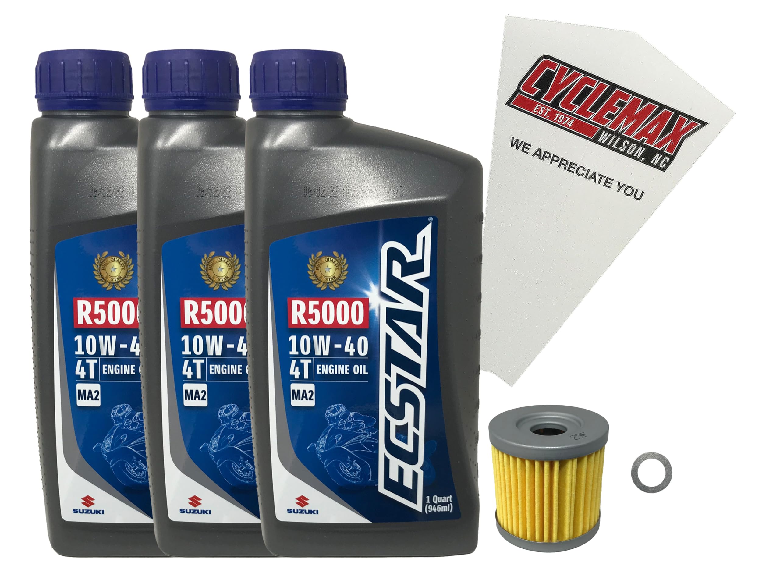 シーバムオイル Amazon.com: Cyclemax Standard 10W-40 Oil Change Kit