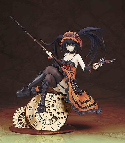 Miniatura 8 de Date A Live: Kurumi Tokisaki Figura de PVC totalmente pintada a escala 1:7, multicolor, 9 pulgadas