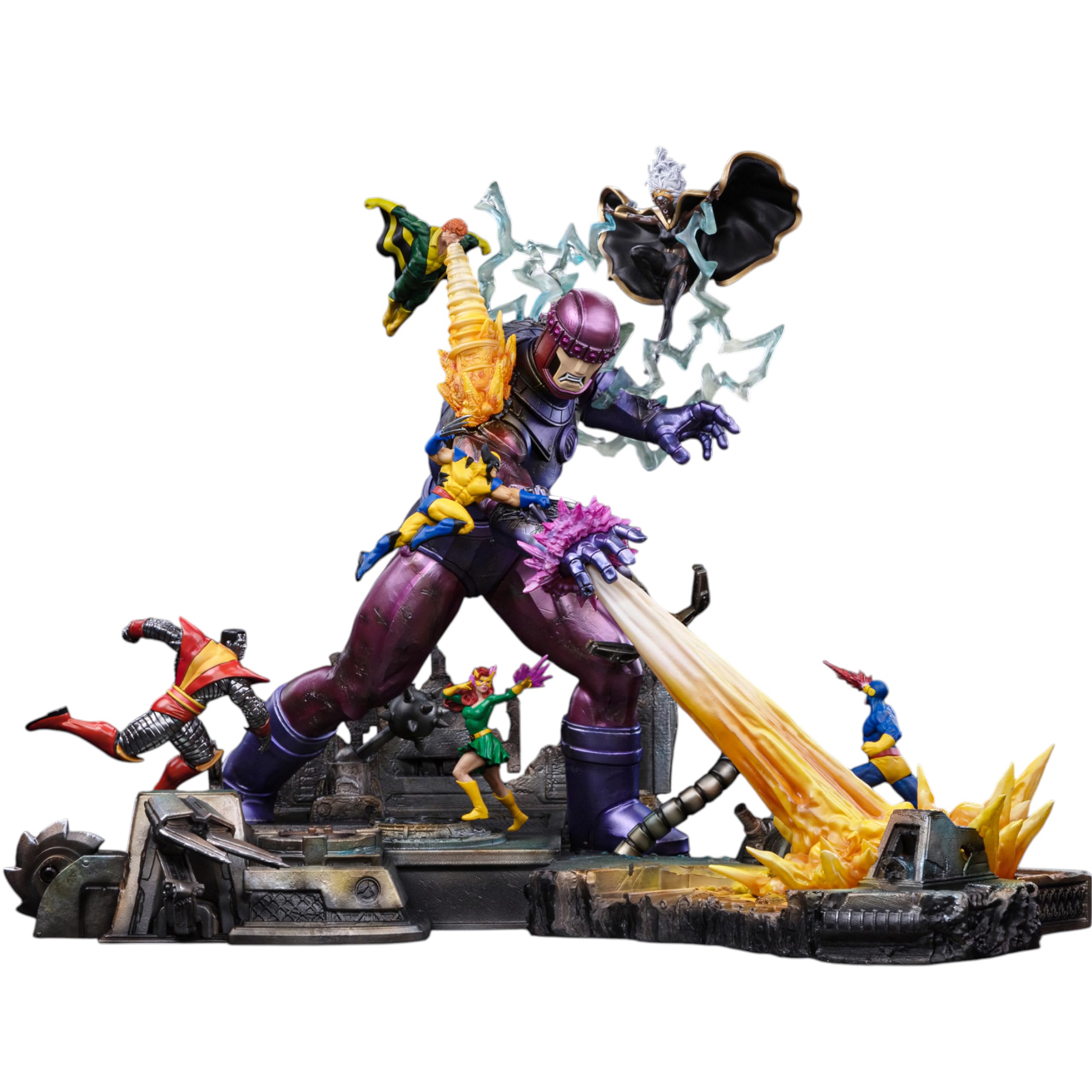 Iron Studios Collectible Statue X-Men Danger Room Diorama A - X-Men Demi Art Scale 1/20