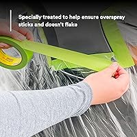 Vista 6 de 3M Lámina de plástico 06723, alta densidad, resistente a roturas, duradera, fácil de cortar, 12 pies x 400 pies