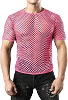 Vista 2 de JOGAL Camiseta de malla ajustada de manga corta para hombre