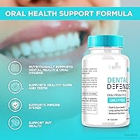 Vista 7 de Paquete de 5 cápsulas de defensor dental, píldoras de apoyo dental, suplemento de salud para dientes, transforma tu rutina de cuidado bucal