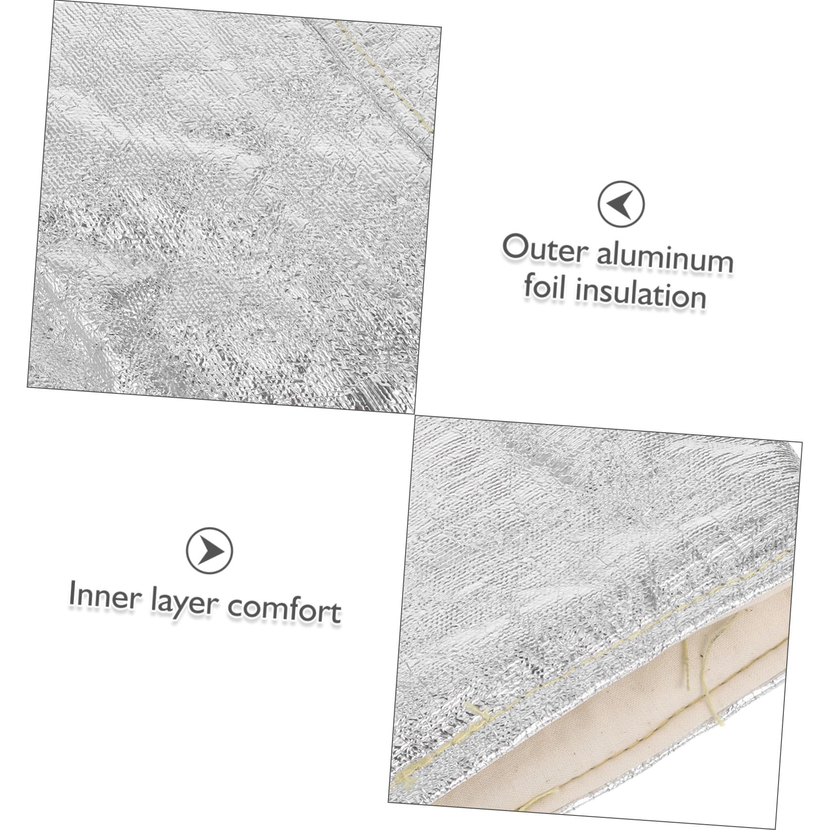 Guantes de Soldadura Resistentes al Calor Aluminio Guantes Industriales para Fundición y Manejo Químico Protección Térmica Flexible y Ligera para Trabajo Hornos y Calderas