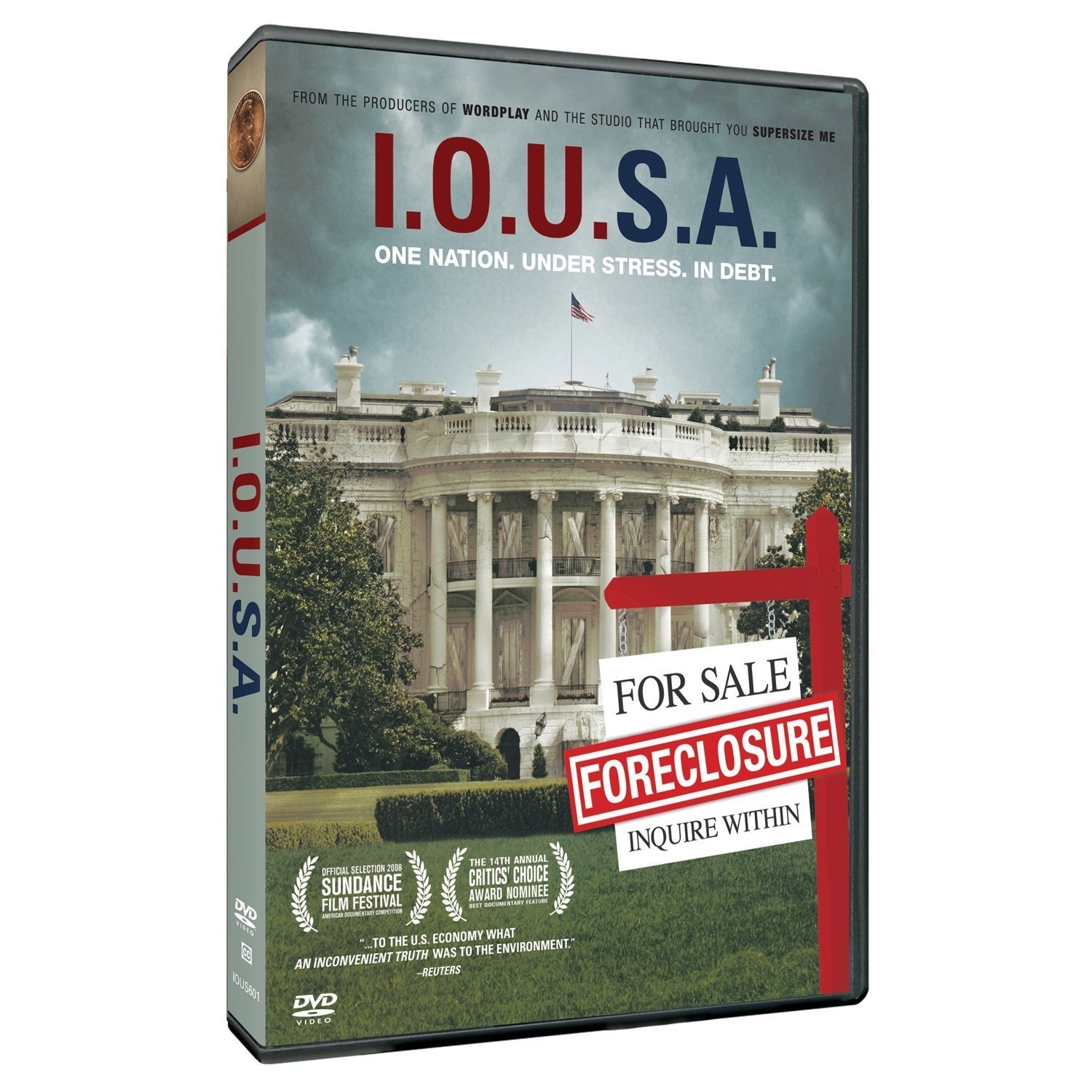I.O.U.S.A. DVD documental sobre economía americana e historia financiera de Estados Unidos