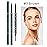 Thin Eyebrow Pencil,3 Pcs Waterproof brown eyebrow pencil with Spoolie Brush, Longwearing for Perfect Brows, Professional, Precision, Defines,Mechanical Pencil,Eye Brow Pencils for Women Brown BECHY
