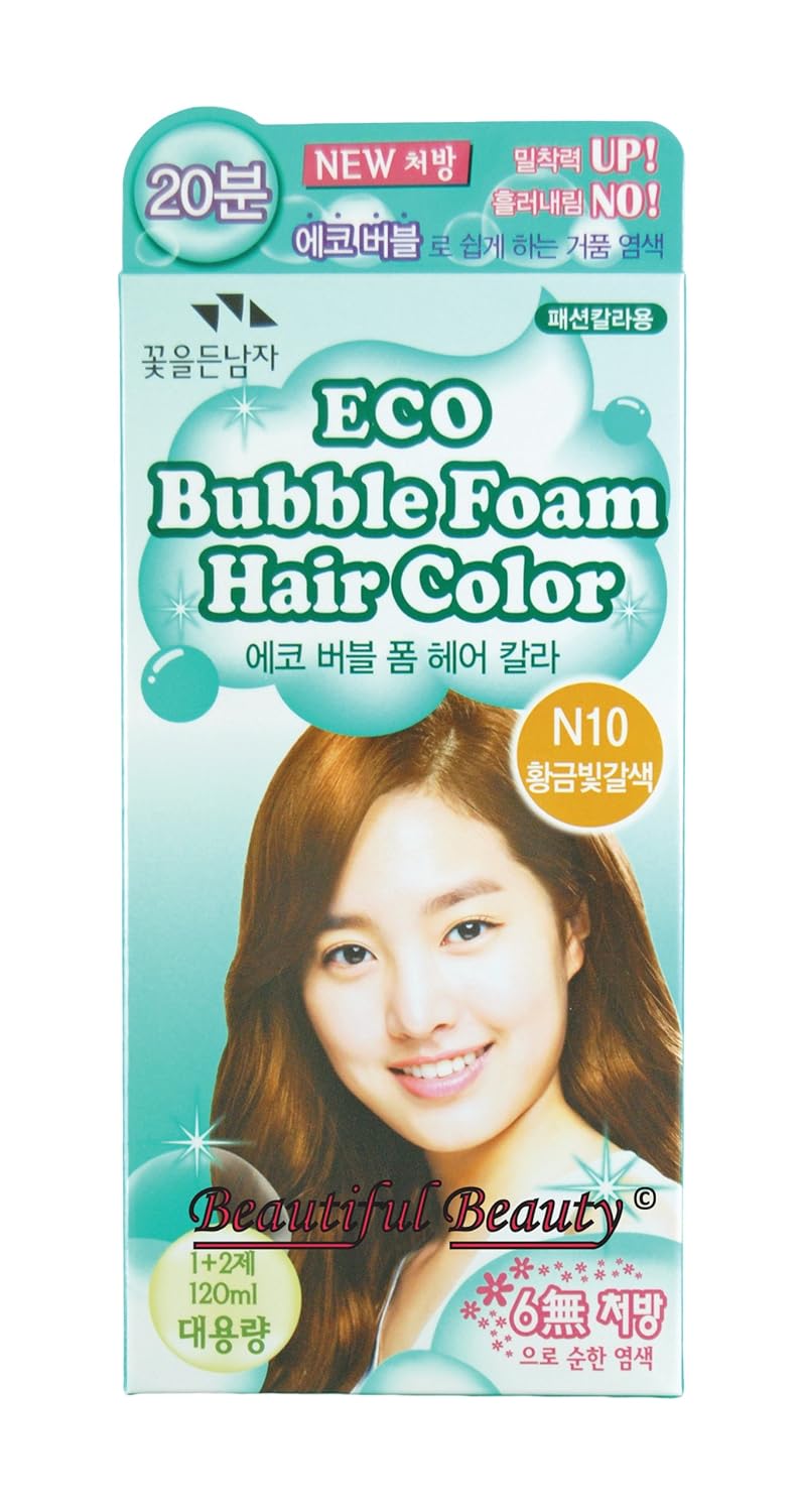 SOMANG ECO BUBBLE FOAM HAIR COLOR (BLONDE BROWN N10