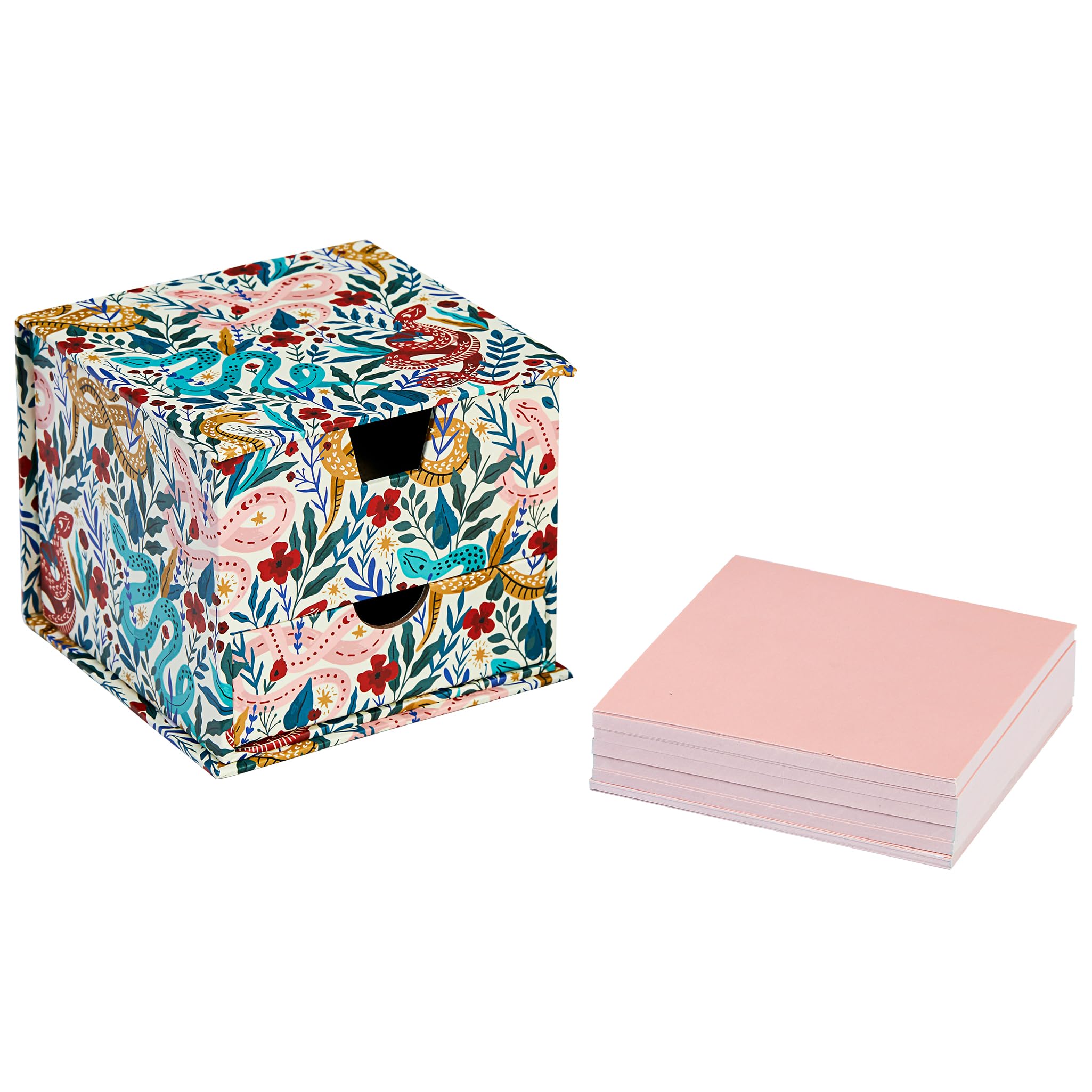 Design By Violet Serpentine Memo Storage Block Note Paper 300 Sheets Snake Design Gift Back to School Office Stationary