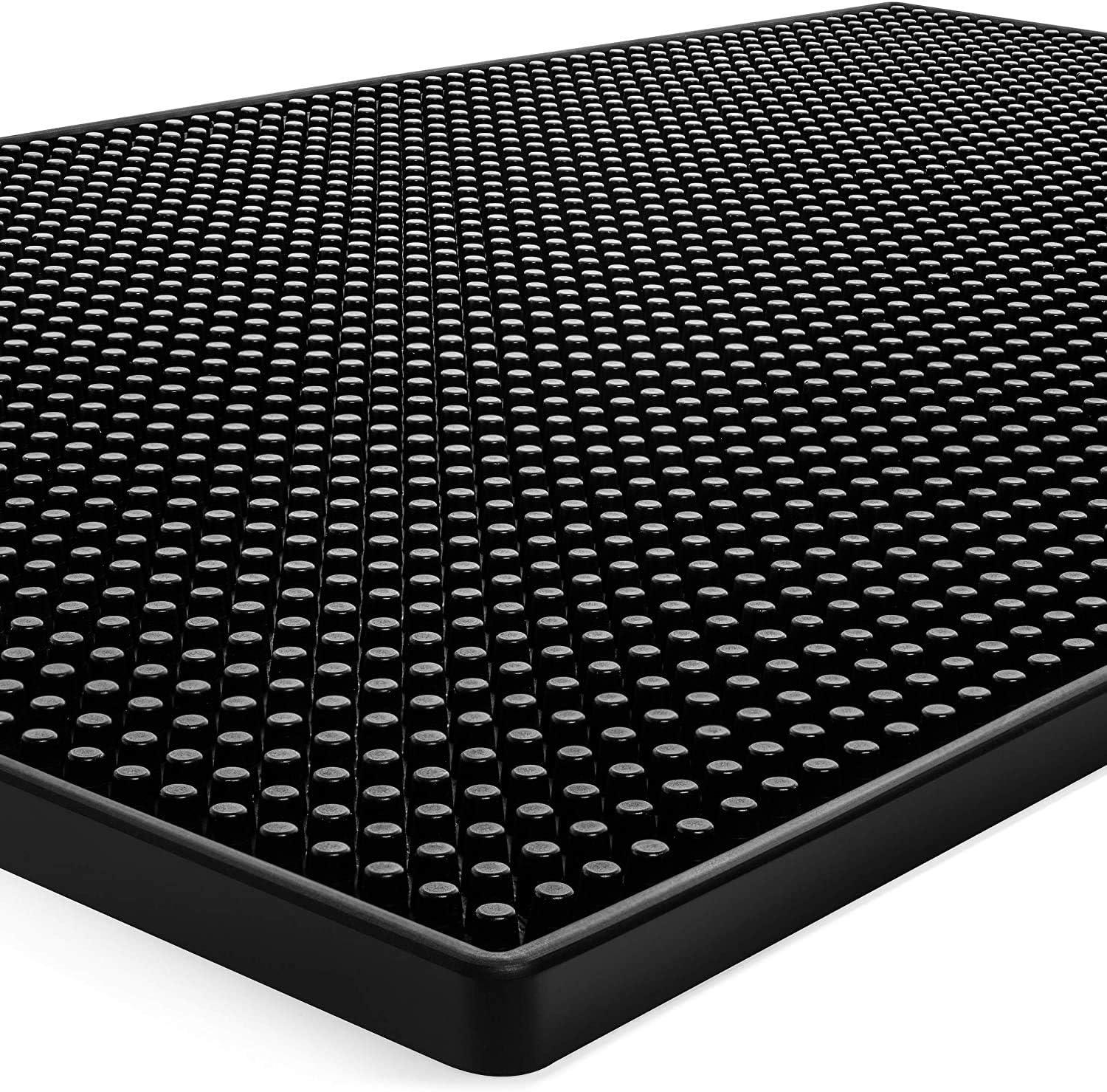 Bar Mat Silicon Graded, Heat Resistant Mat, Food Safe, Drip Mat, Restaurant, Coffee Bar Mats, and Kitchen Bar Service Mat, Spill Mat for Drying Dishes (18?X 12?)