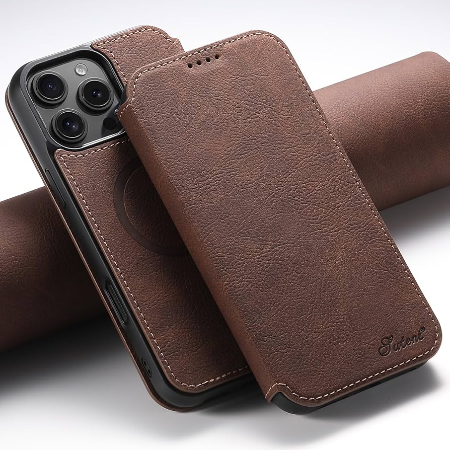 CUSTYPE ウォレット付ワイヤレス充電電話ケース iPhone16pro