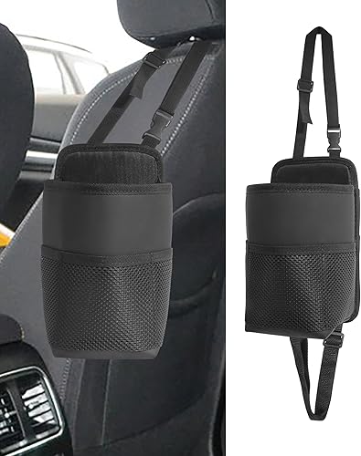 Portavasos para automóvil, portavasos para asiento de automóvil, accesorios para automóvil, 2 en 1, portavasos para asiento trasero grande para