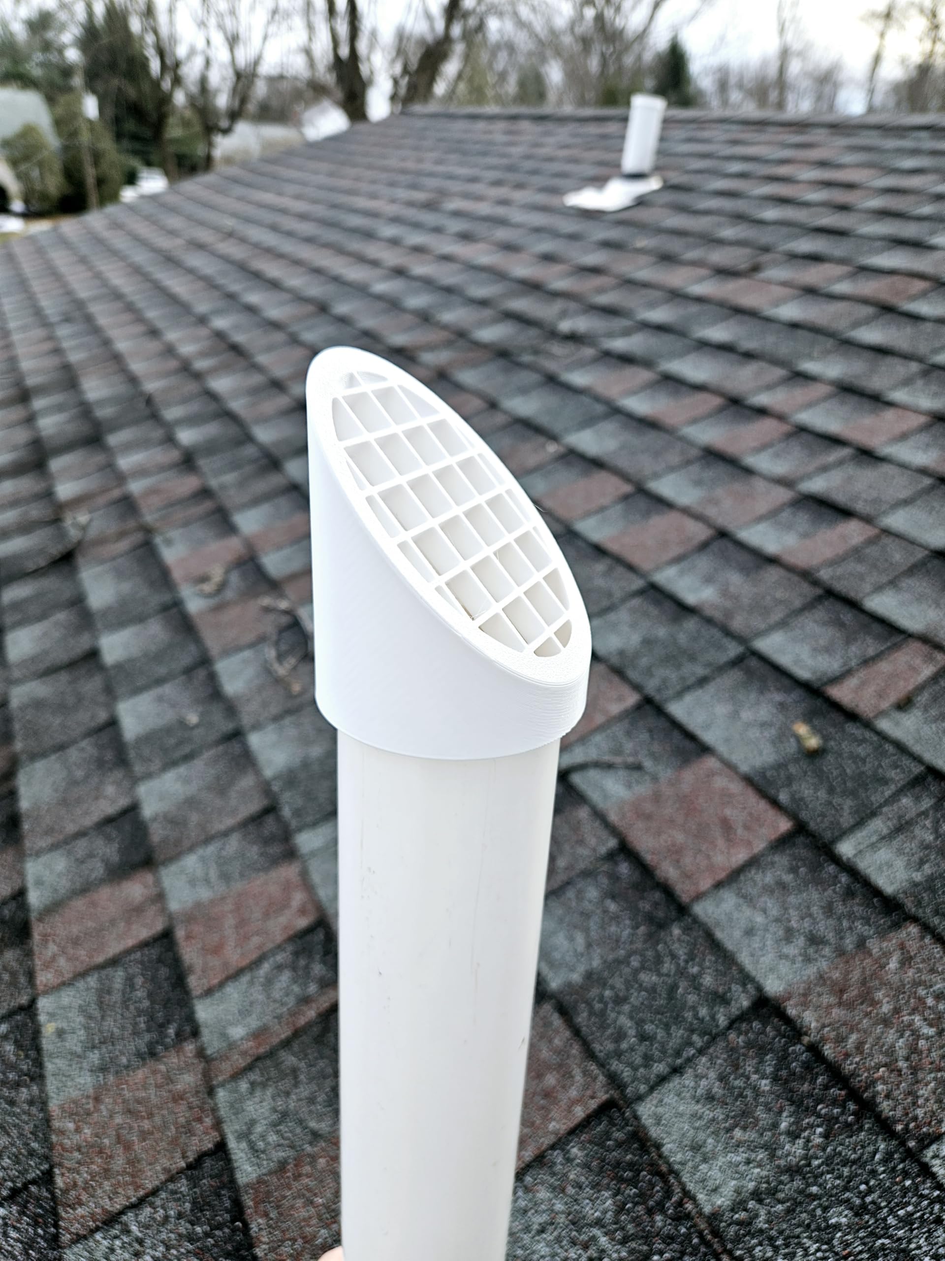 Amazon.com: Angled PVC Pipe Termination Cap with Integral Screen