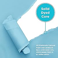 Vista 9 de PrintWorks Fantasy Land - Papel de cartulina de 8.5 x 11 pulgadas, 200 hojas, 5 colores surtidos de fantasía, ideal para proyectos escolares