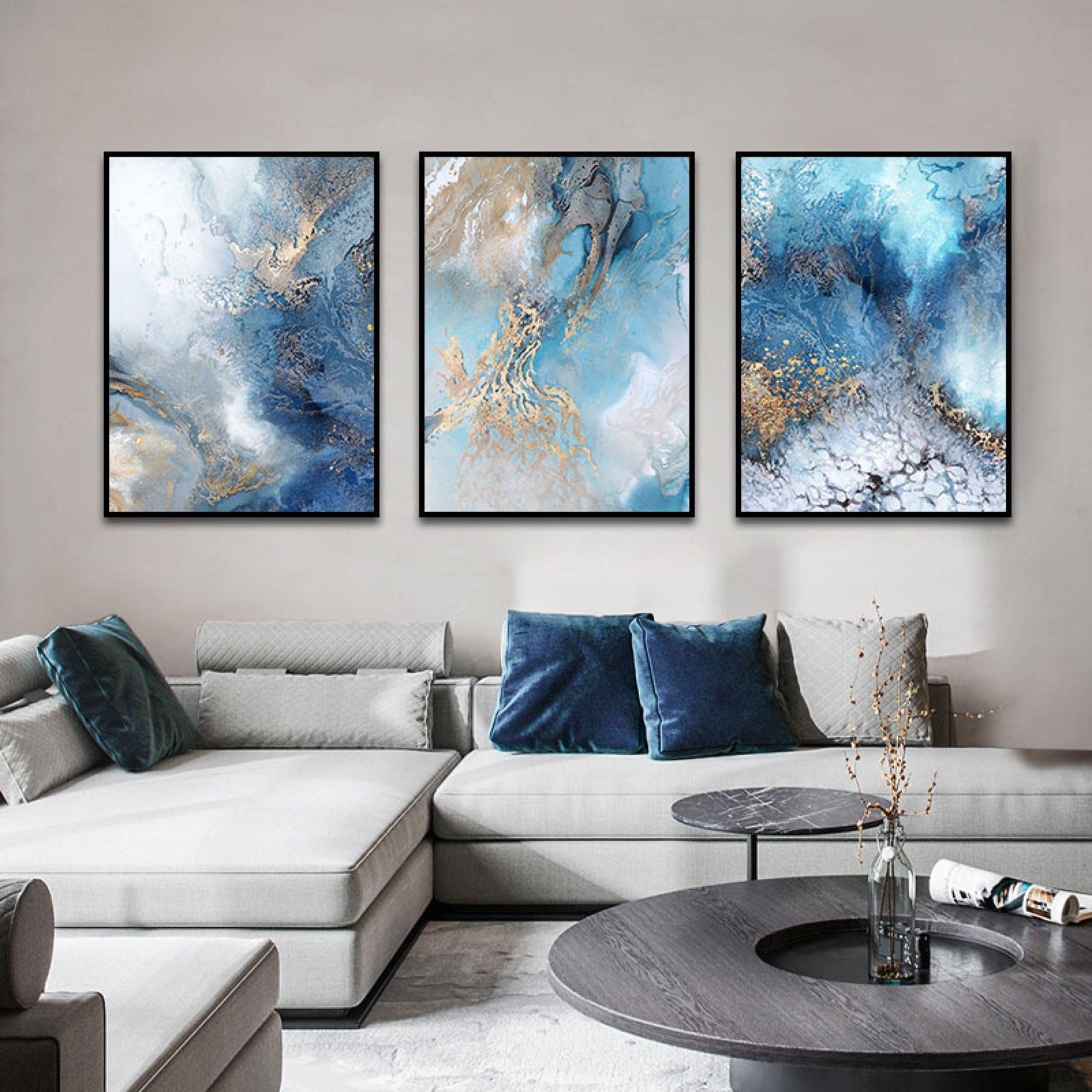 絵画　抽象画 大きなキャンバス 金箔抽象画 Large Canvas- Abstract with Gold