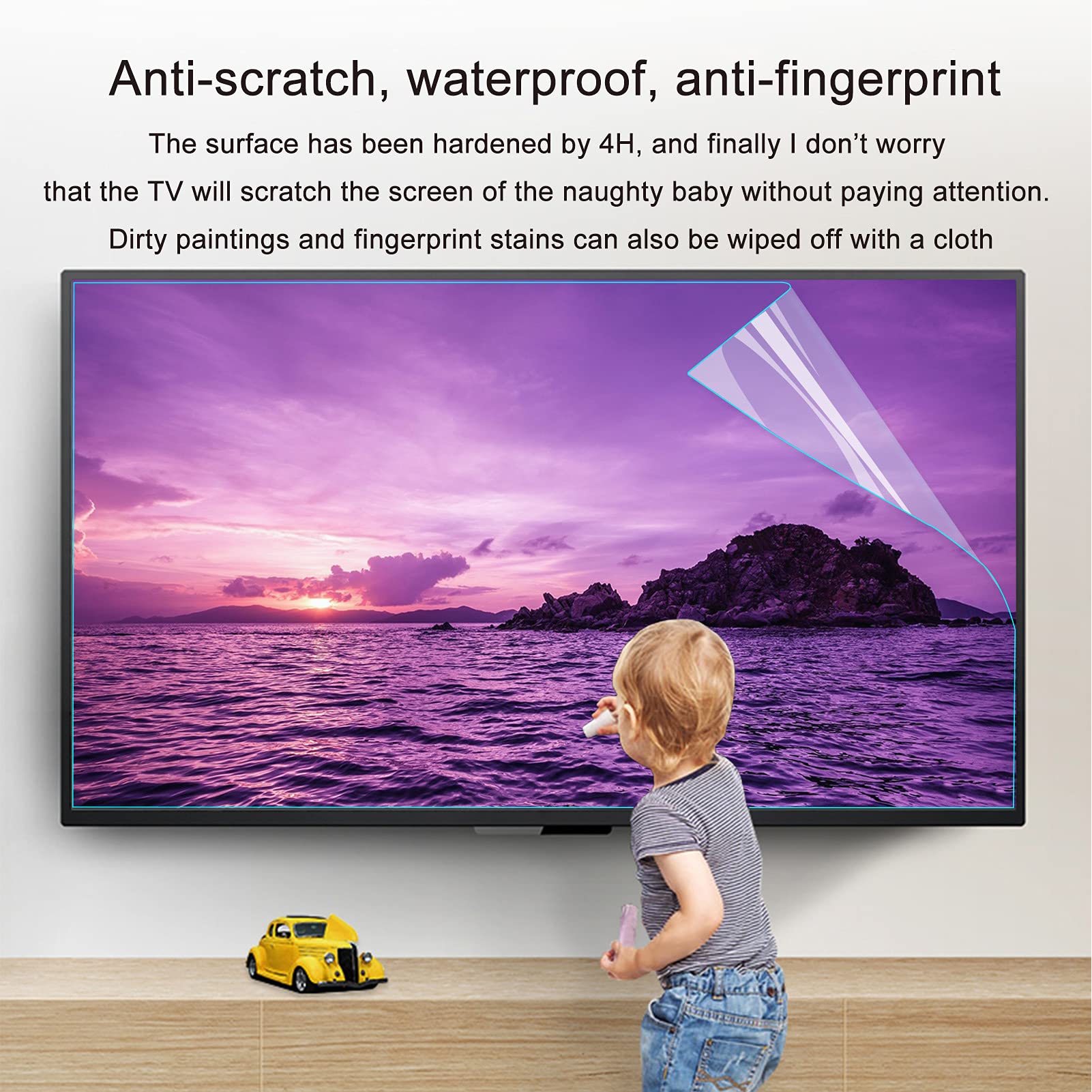 Displayschutzfolien, TV-Bildschirmschutz. Bildschirmschutz