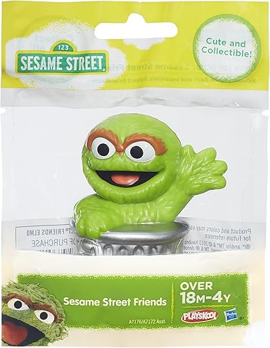 Miniatura 2 de Sesame Street Oscar The Grouch - Figura de 2.5 pulgadas