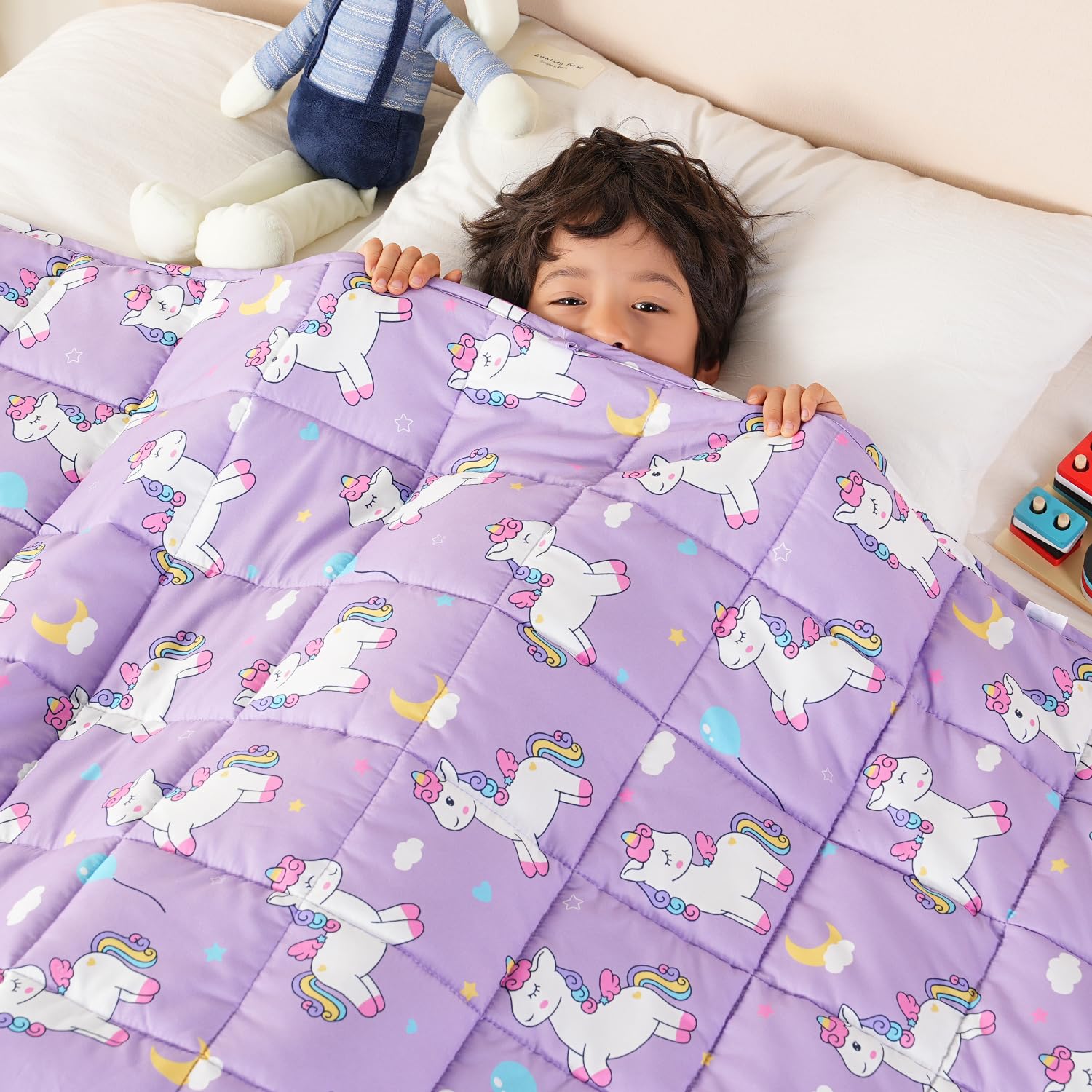 Sivio Weighted Blanket for Sleep, 10lbs, 50 x 60 inch