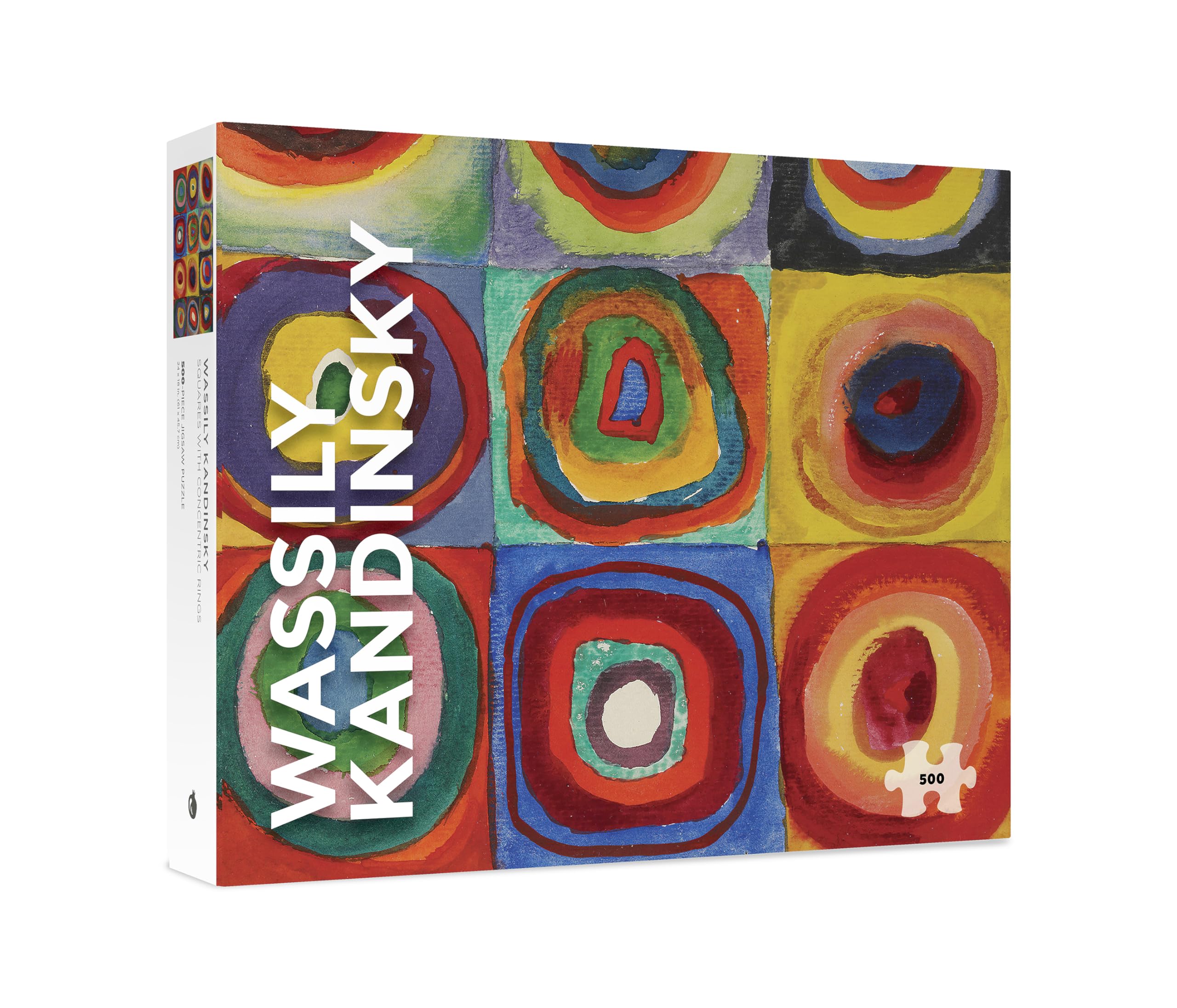 500-Piece Puzzle for Adults, Wassily Kandinsky Abstract Shapes
