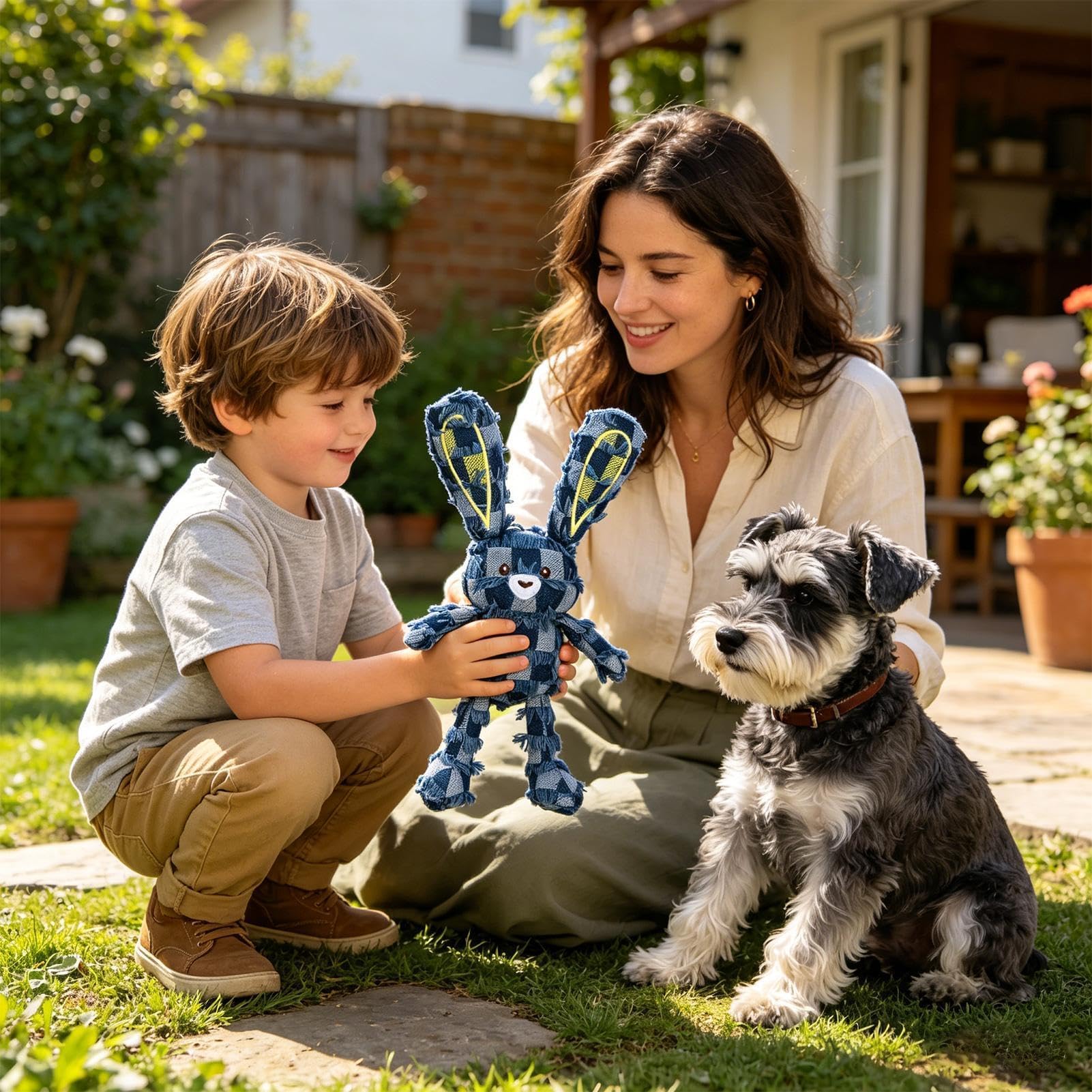 Juguetes chirriantes para perros, suministros interactivos suaves para mascotas, juguetes chirriantes para perros masticadores agresivos, para entrenamiento de razas pequeñas, medianas y grandes, para