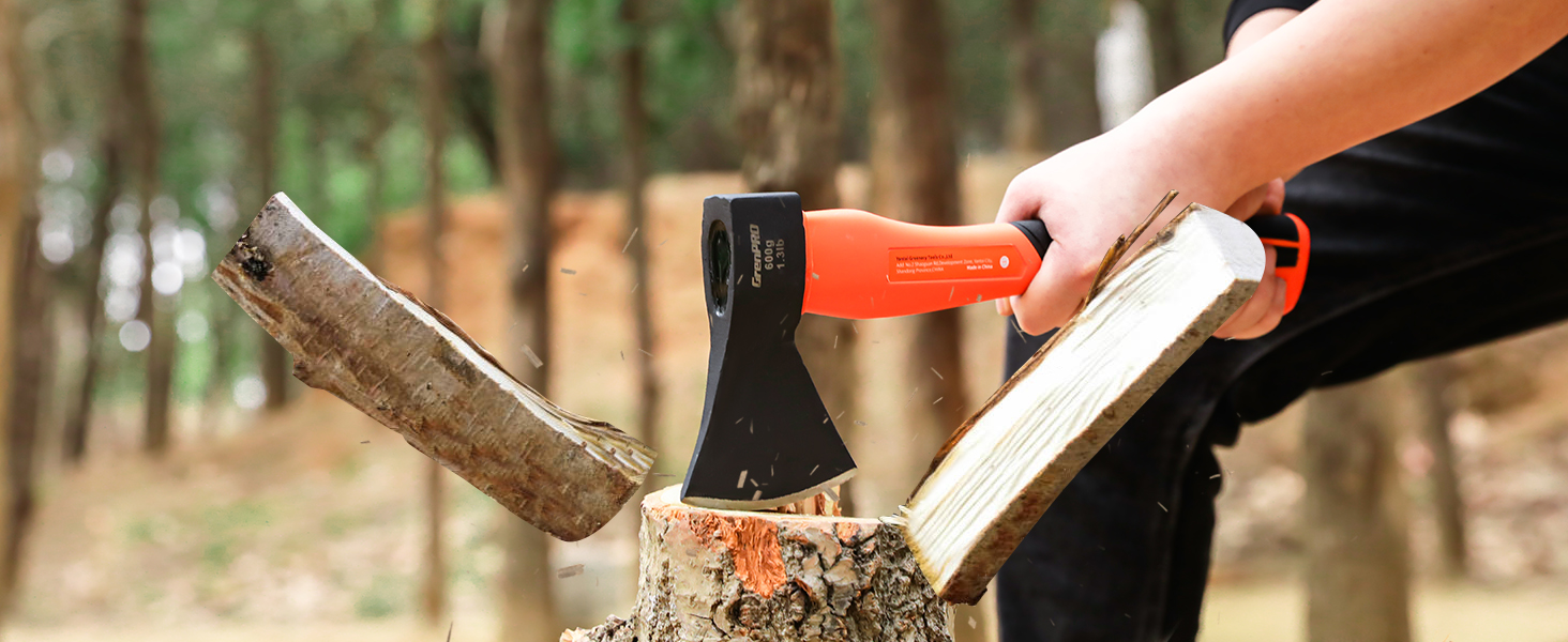 Amazon.com : GRENPRO Hatchet Axe with Sheath, 15
