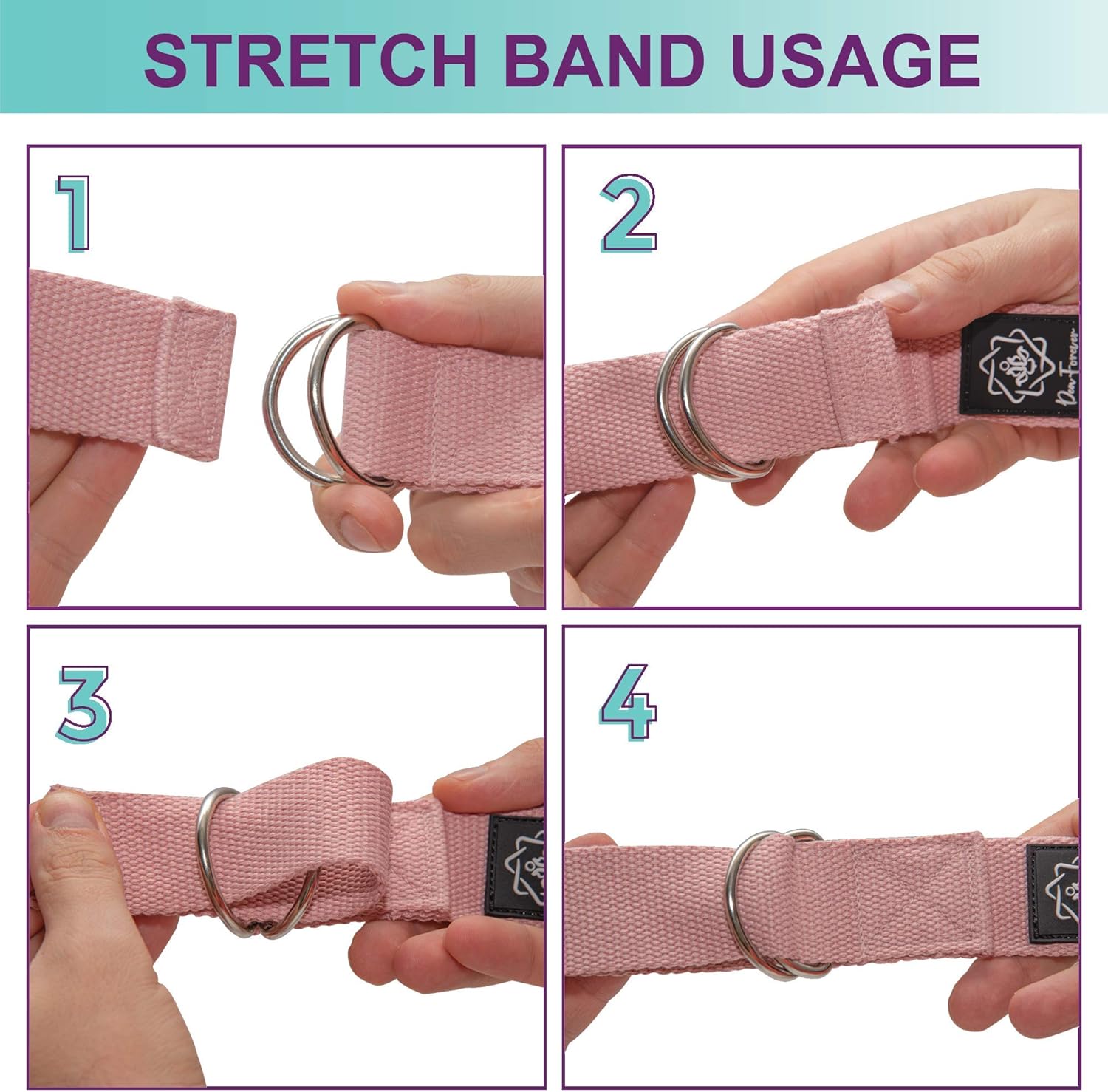 Dea Forever Yoga Strap and Blocks Set | High-Density Eva Foam Blocks with Yoga Strap D Ring Yoga Accessories | Yoga Brick 2 Pack and Strap + eBook for a Better Lifestyle : Sports & Outdoors