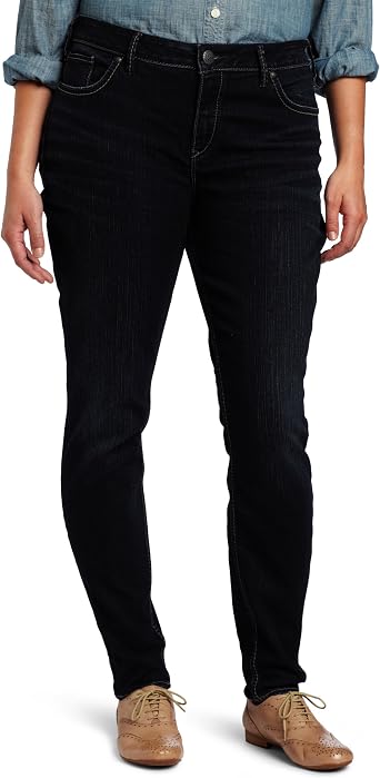 Silver Jeans Women's Plus-Size Stevie 