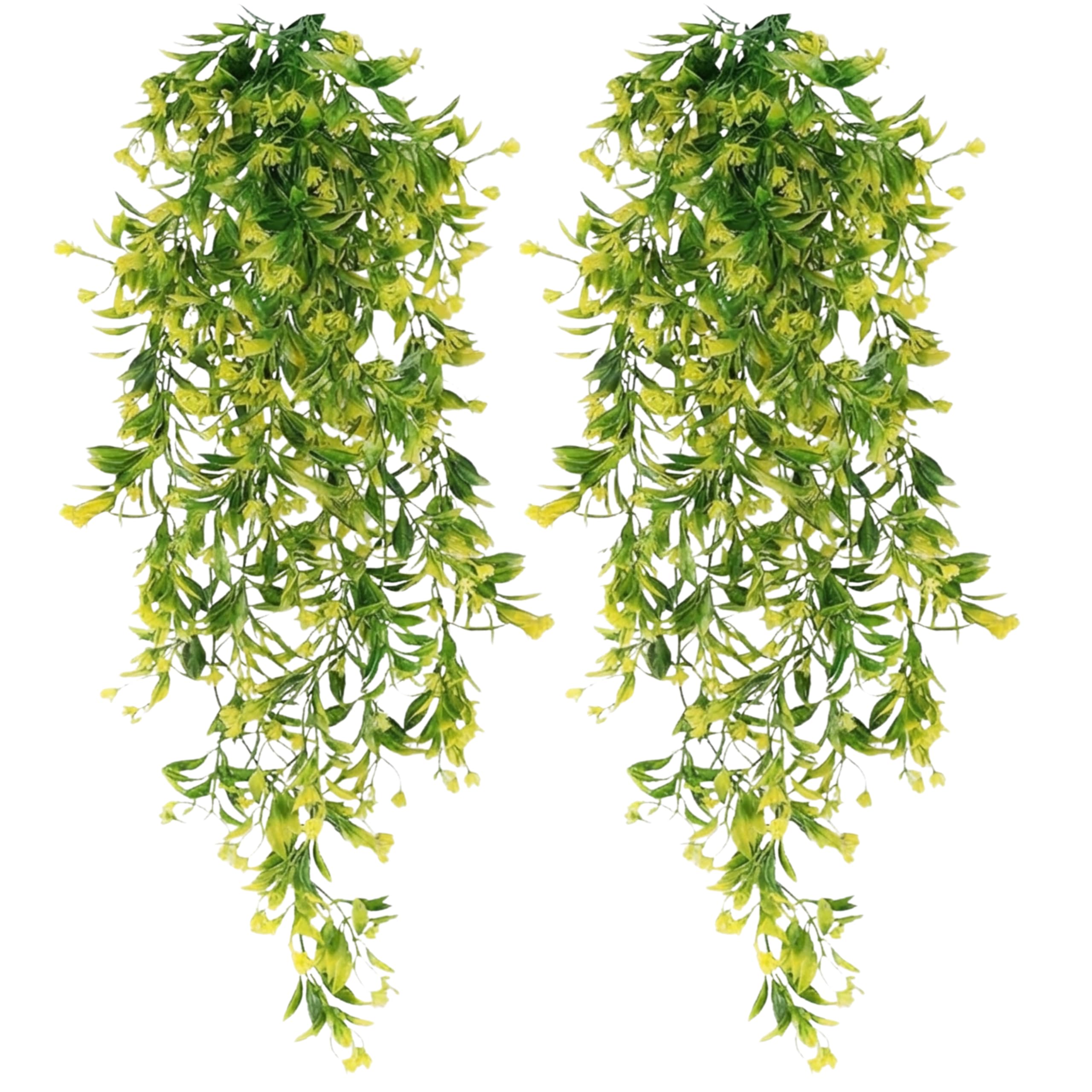 Dekorly Eucalyptus Vine with Daisy Flowers - 2 Pack -9