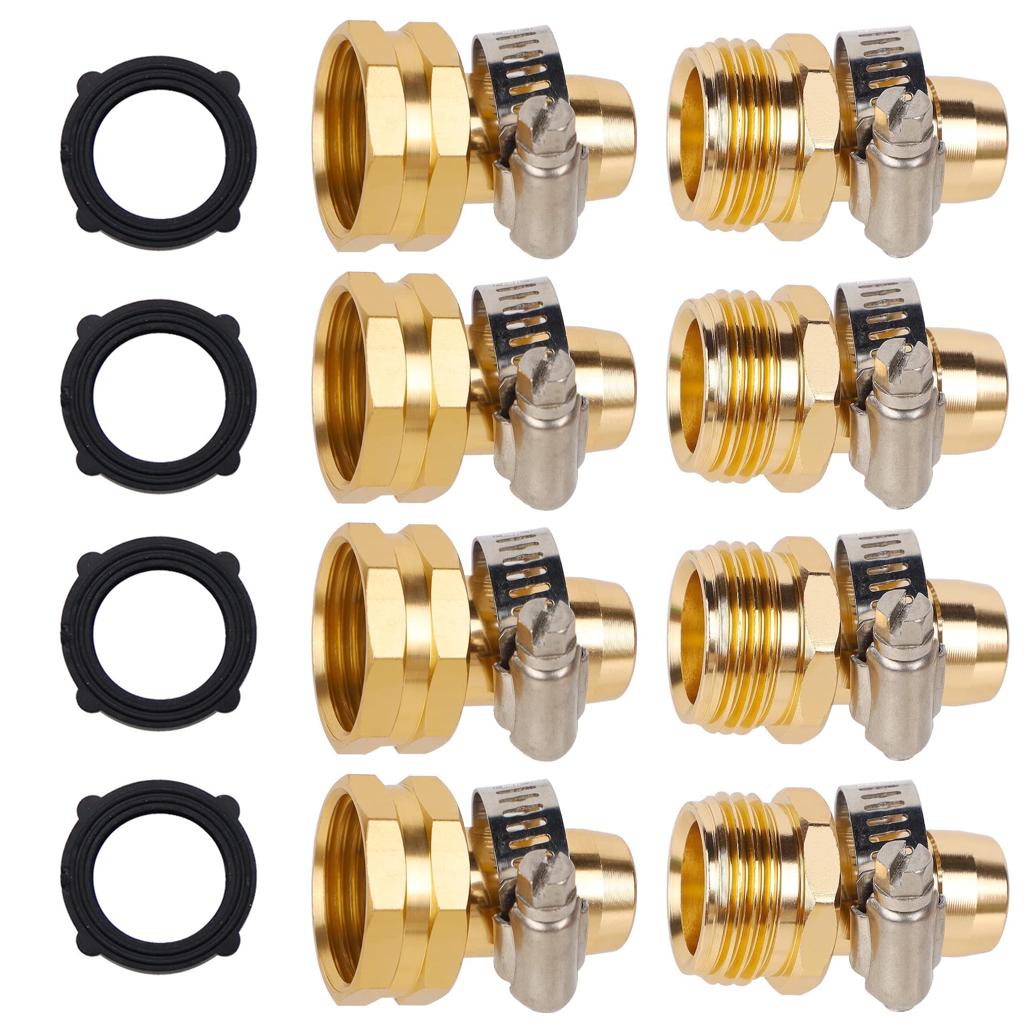 GARDENA 07212-20 Ottone Morsetto per tubi da giardino 32 mm (1 1/4