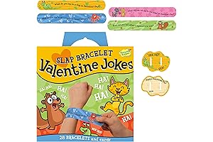 Valentine's Day Slap Bracelets for Kids: The Perfect Class Treat