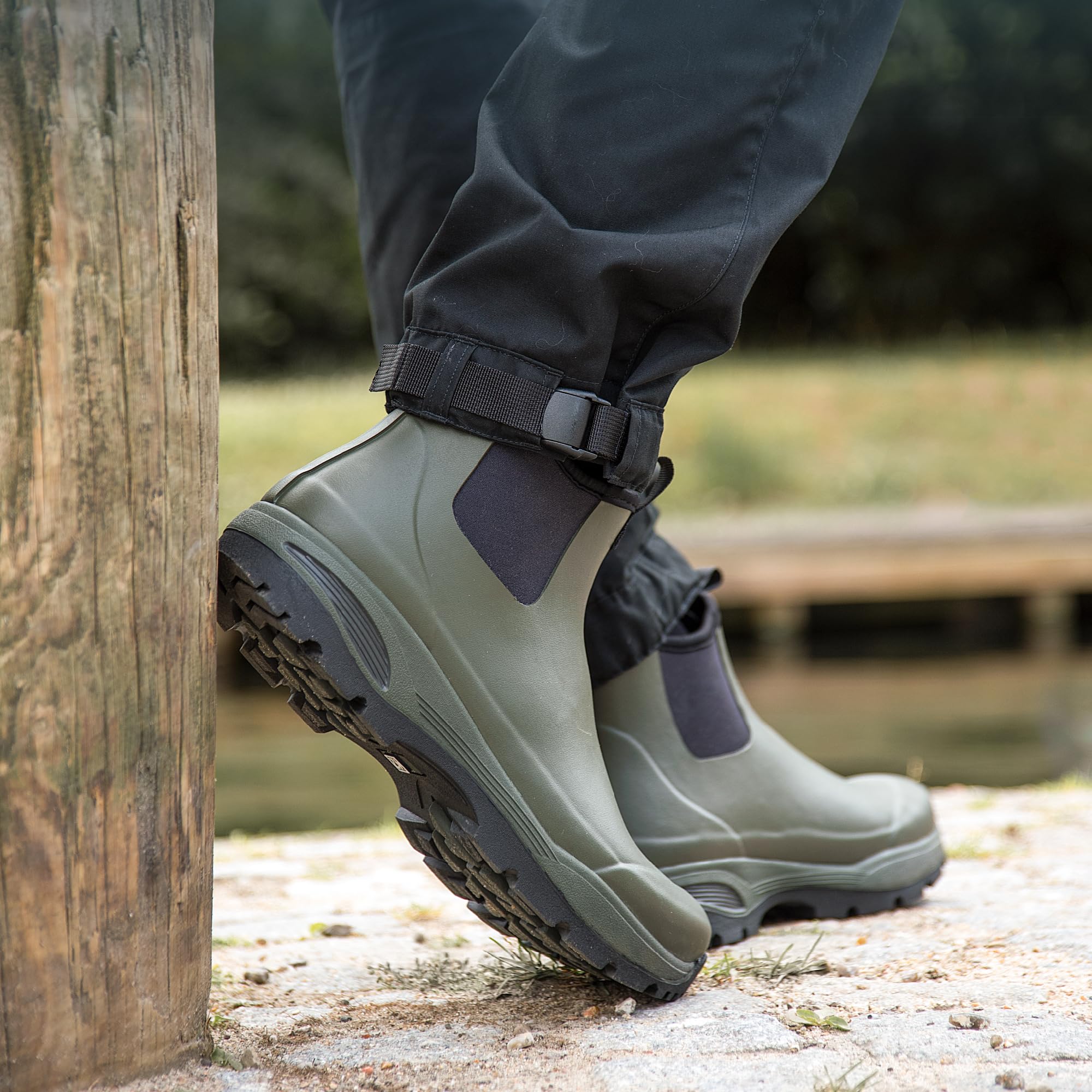 Gummistiefel Herren Halbhoch | Wasserdicht Gummistiefel Herren Kurz für Männer