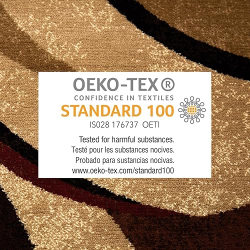 Miniatura 7 de Tapete, Home dynamix, colección Tribeca, extra largo personalizable, Polipropileno, marrón-rojo