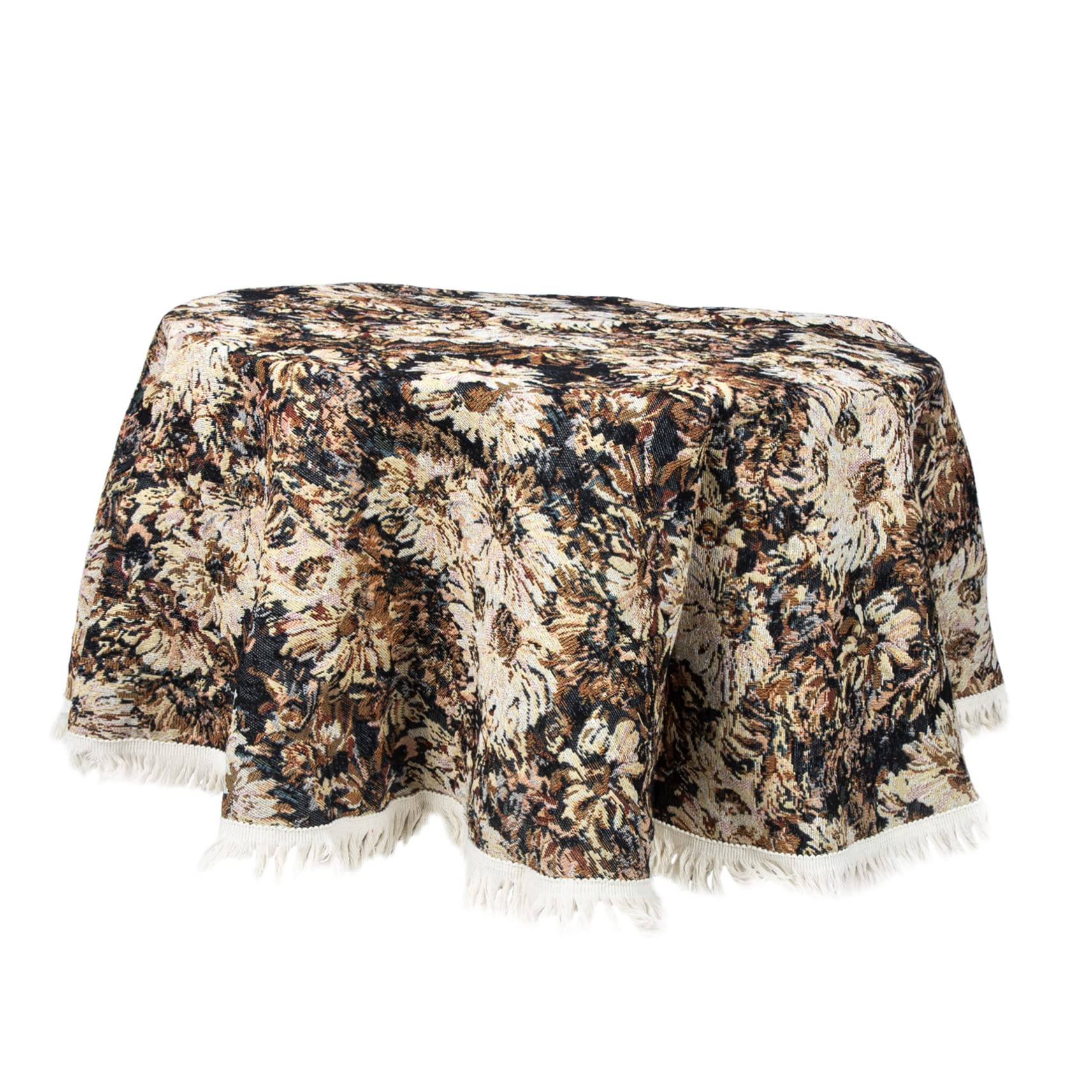 Nappe ronde de fête Cabilock pour grands dîners et mariages élégants