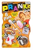 JA-RU Pranks Kit for Kids Gags Toys (1 Set) 6 Different Cool Stuff Scary Prop Set. Prankz Gaging Fun Pranking April Fools Bag Gifts Party Favor Stocker 6416-1p