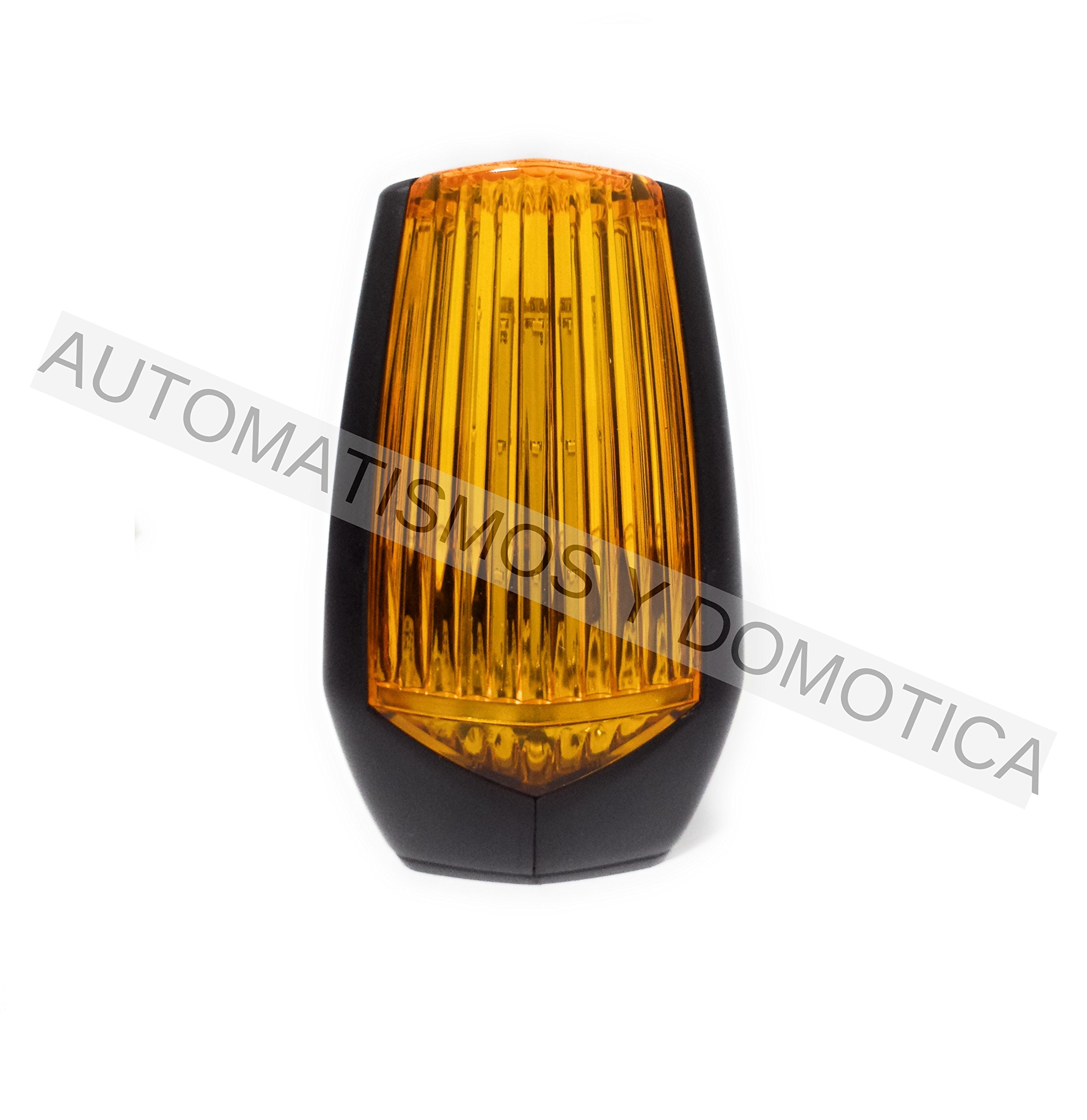 Motorline MP205 Lampe LED clignotante multitension pour signalisation de fonctionnement de portes automatiques de garage, parking