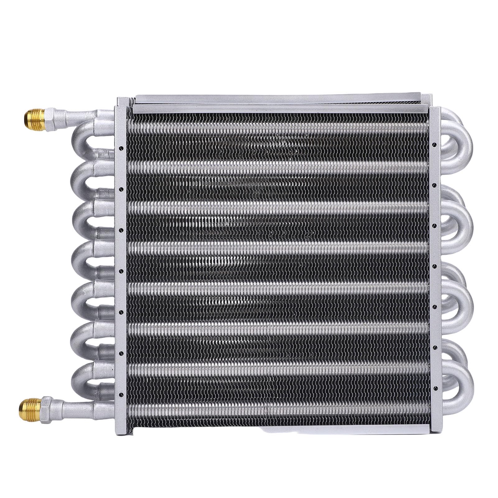 JTLB Radiateur de Transmission 16 Rangées 1/2 Pouce, Refroidisseur D'huile pour Voitures, Compresseurs, Robuste et Facile à Installer, Conception Universelle, Refroidisseur D'huile