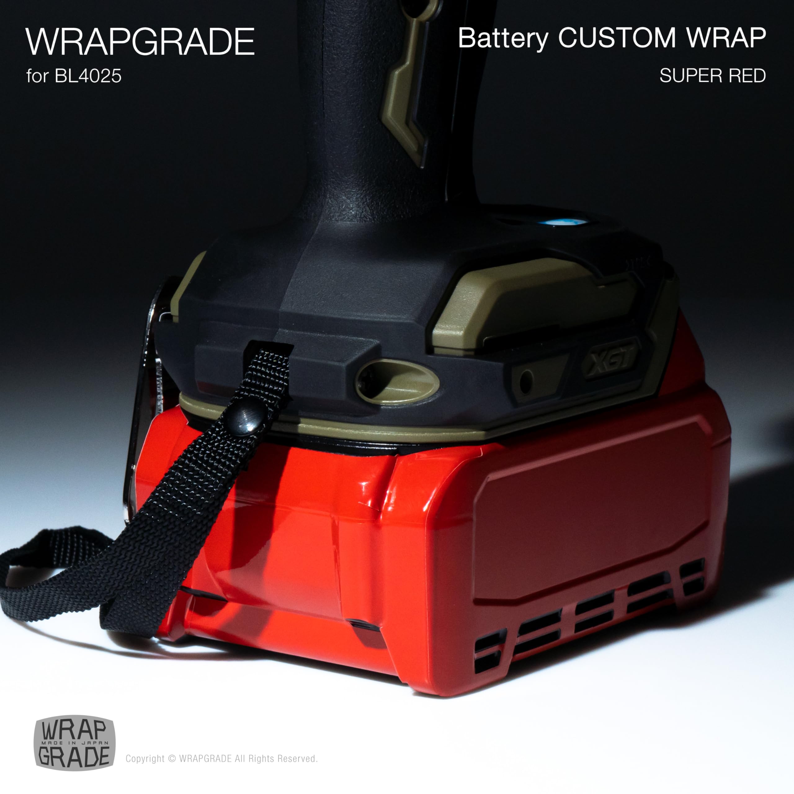 Amazon | WRAPGRADE（ラップグレード）マキタ 40Vmax BL4025用 