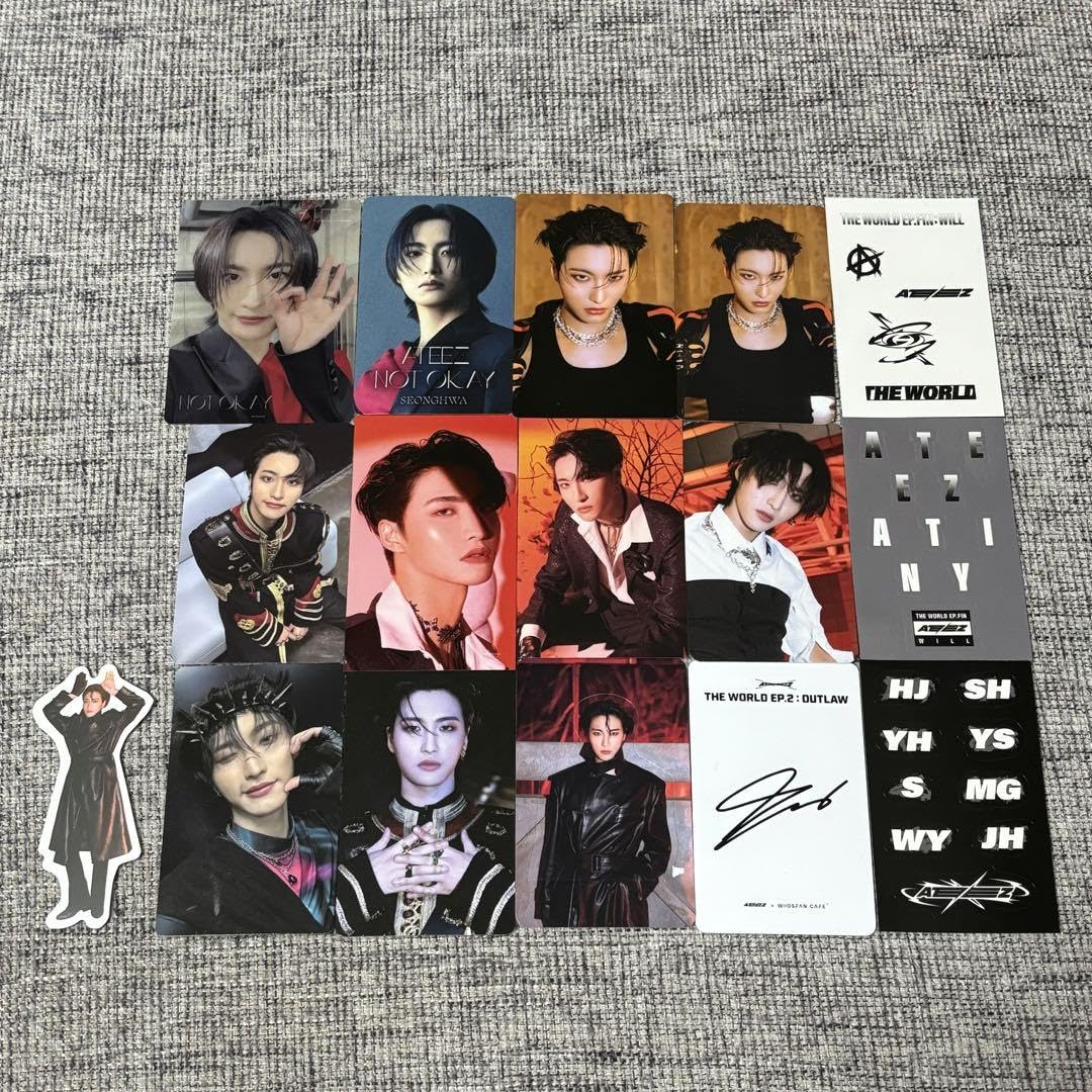 ATEEZ ソンファ makestar OUTLAW トレカ 猫耳 アチズ 特典