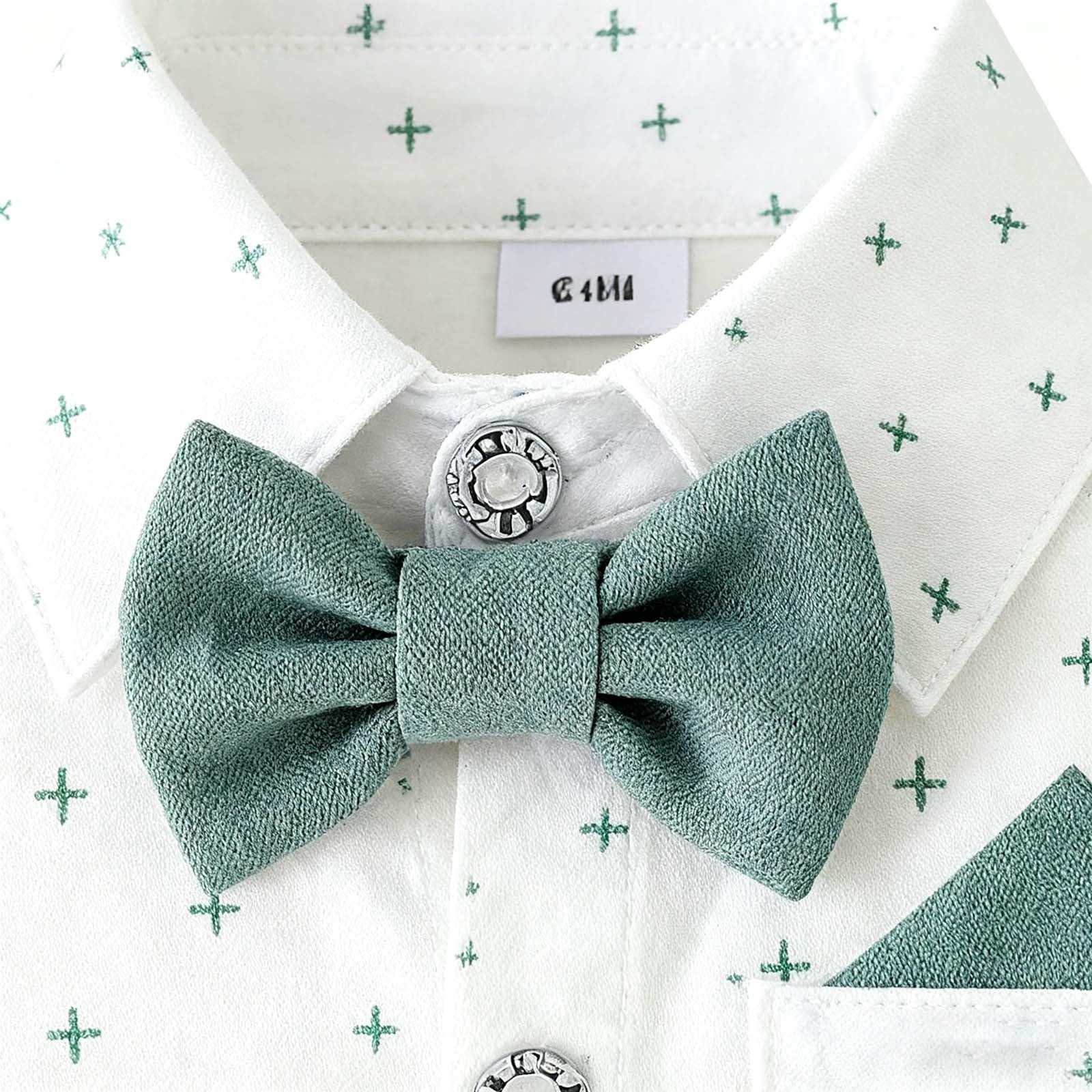 Elegante Traje de Formal para Bebés Varones con Sombrero y Tirantes para Celebraciones