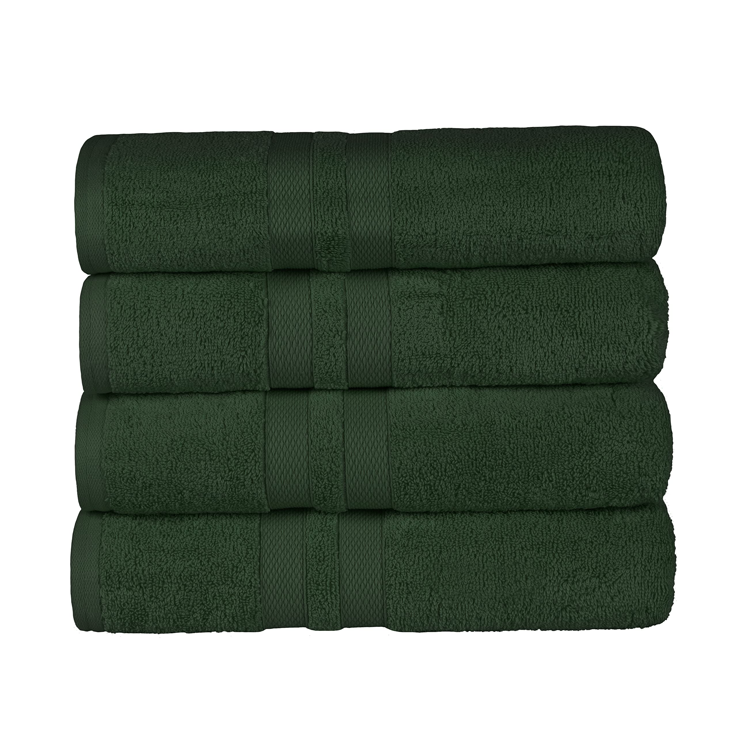 BNM Ultra-Soft Cotton Bathroom Towel Set, Includes 4 Bath Towels, Quick-Dry, Home Basics, Shower, Bathroom Spa Basics, Home Essentials, Highly