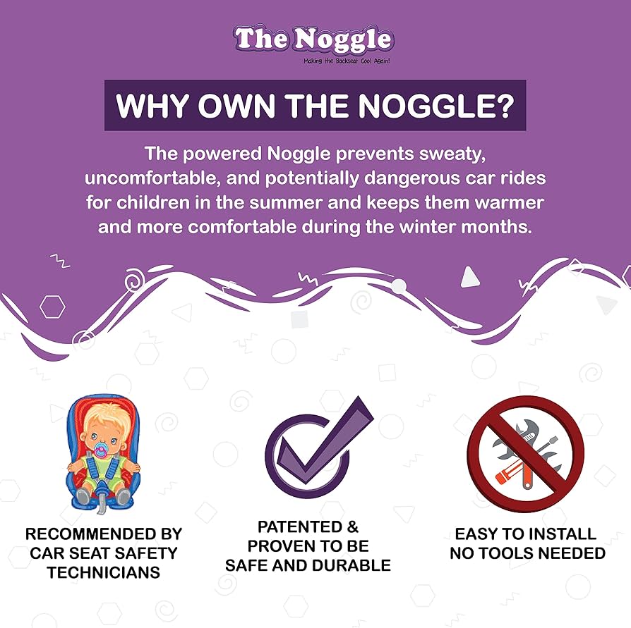 Amazon | NOGGLE Turbo Power、6フィート - 子供用パーソナルエアコン